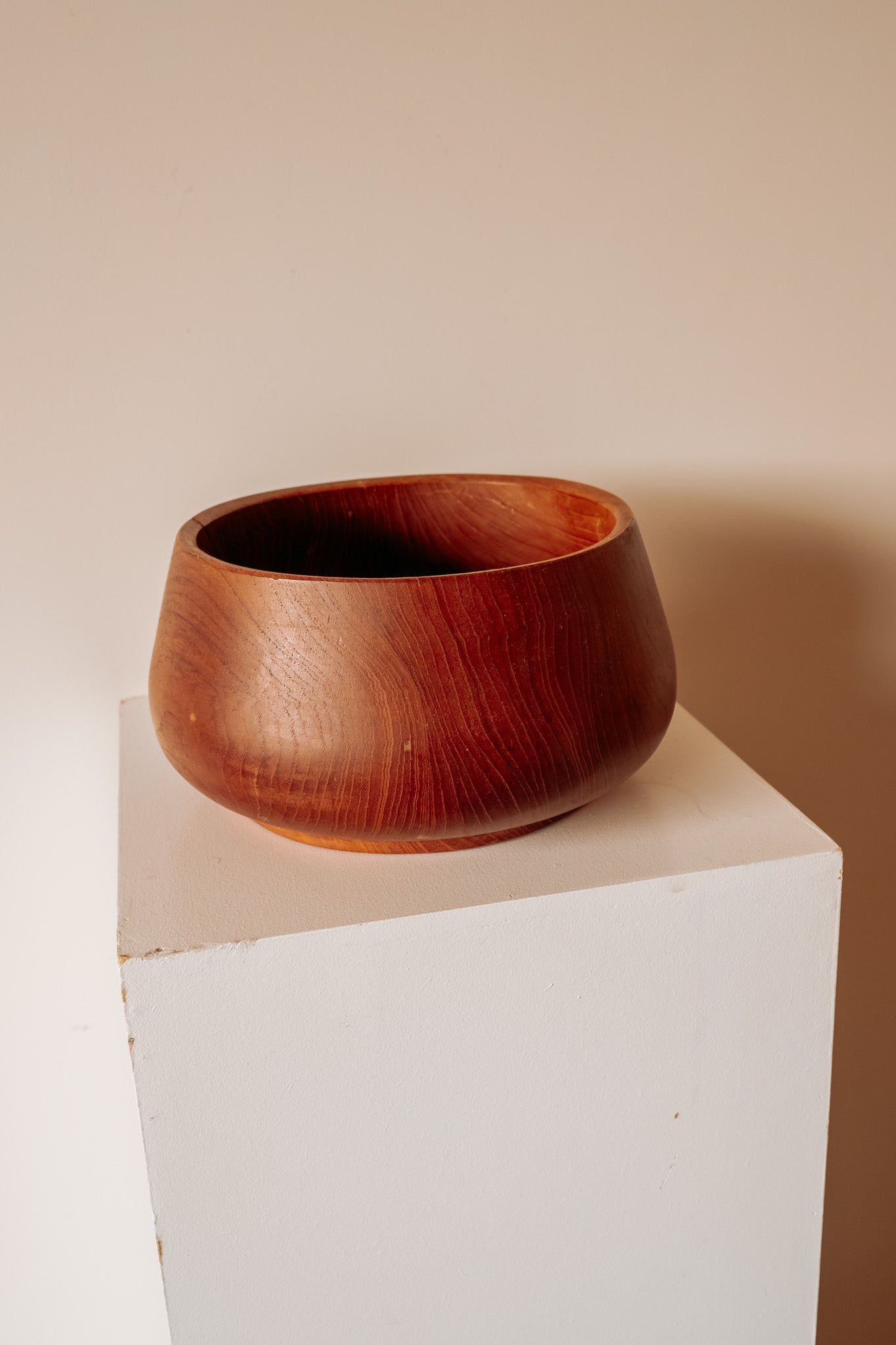 Deense teakhouten salade of fruitschaal, jaren 70