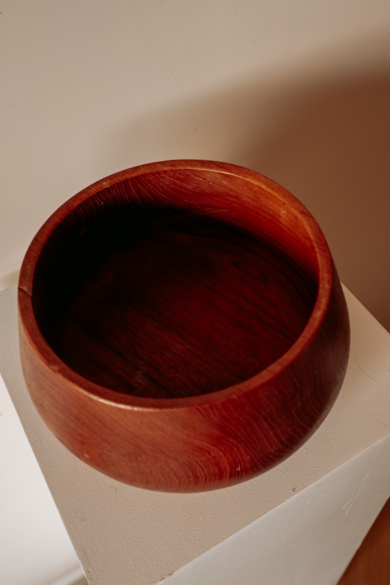 Deense teakhouten salade of fruitschaal, jaren 70