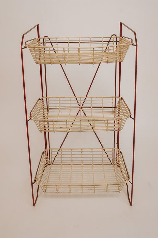 Vintage Tomado keukenrekje uit de jaren 50