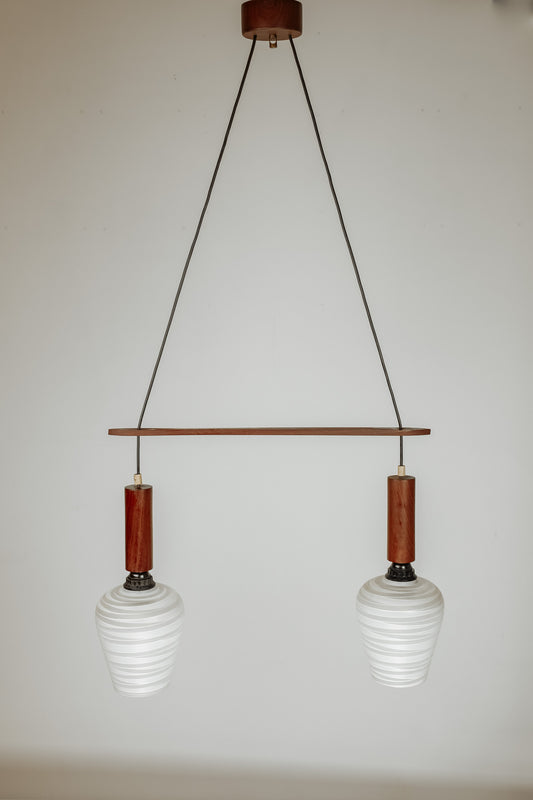 Mid Century Modern cascade hanglamp, jaren 60