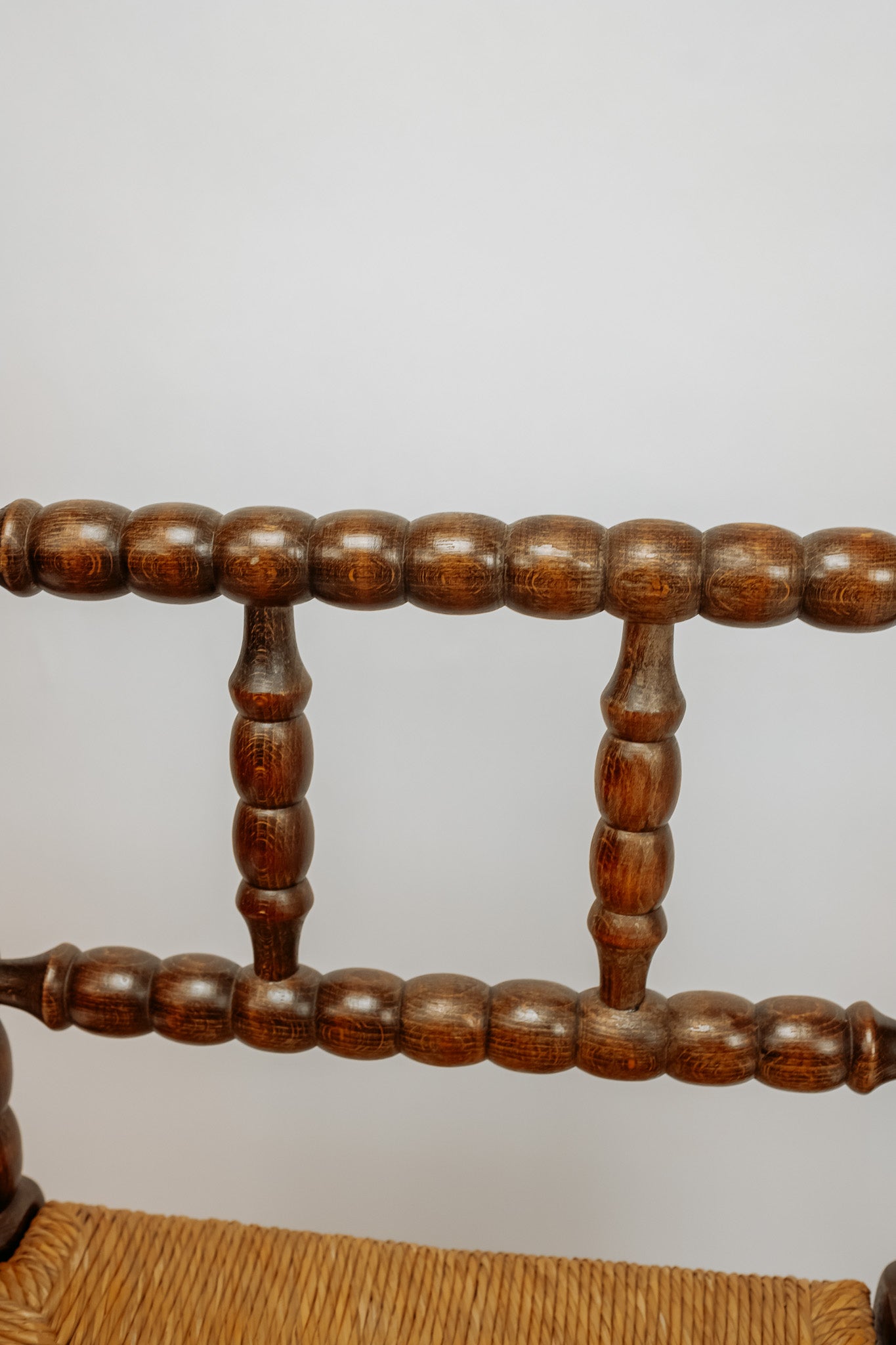 Vintage Bobbin hoekstoel (meerdere maten beschikbaar)