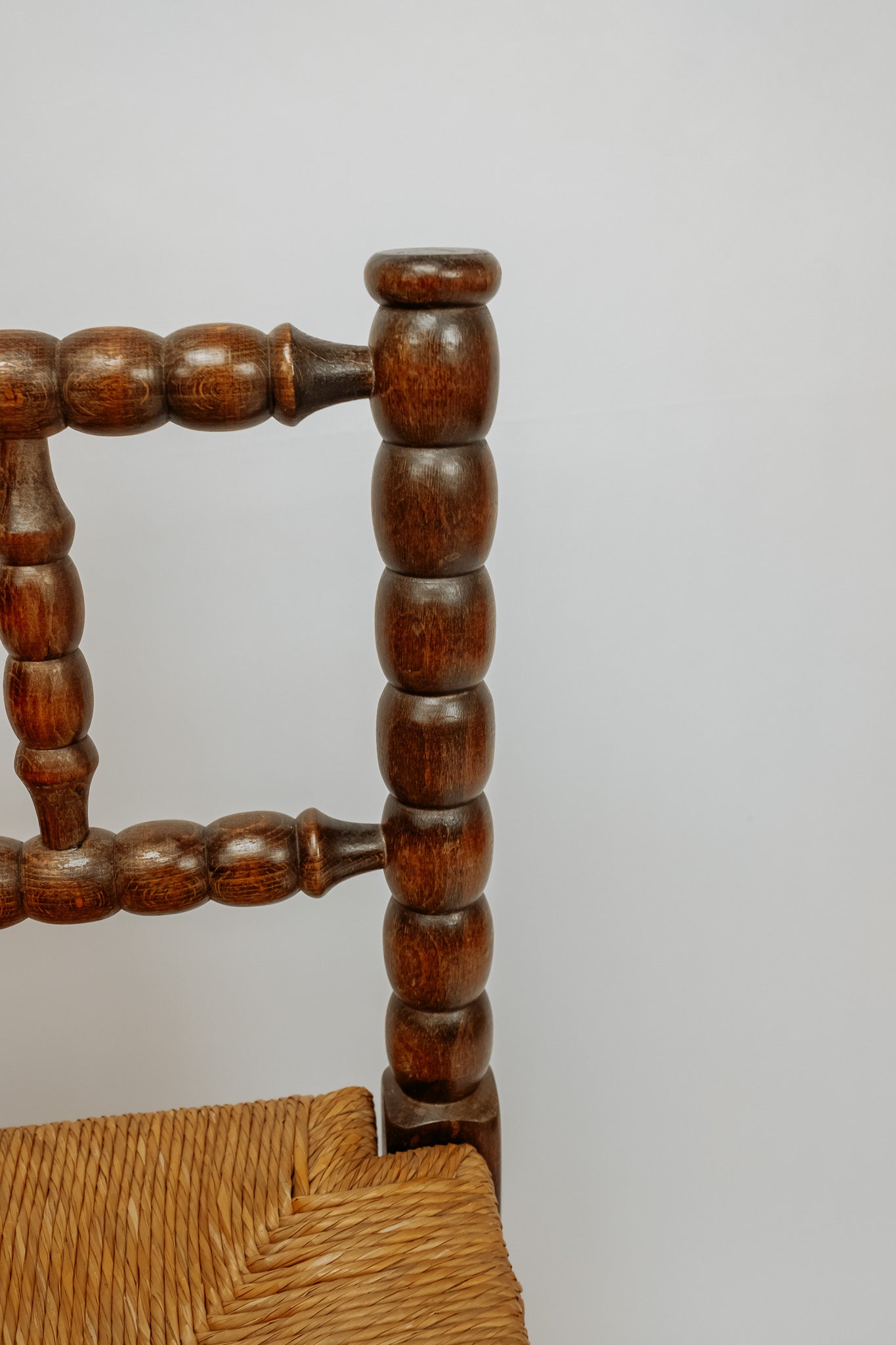 Vintage Bobbin hoekstoel (meerdere maten beschikbaar)