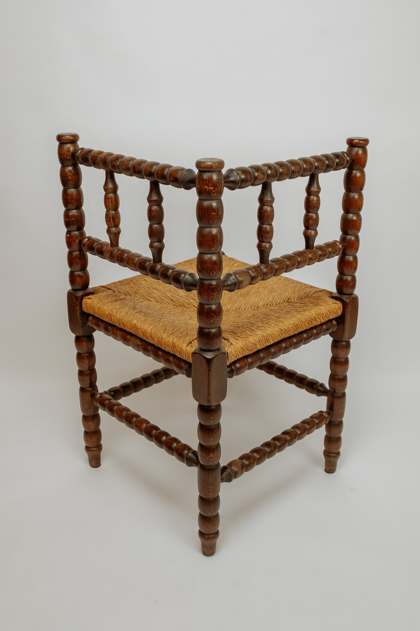 Vintage Bobbin hoekstoel (meerdere maten beschikbaar)