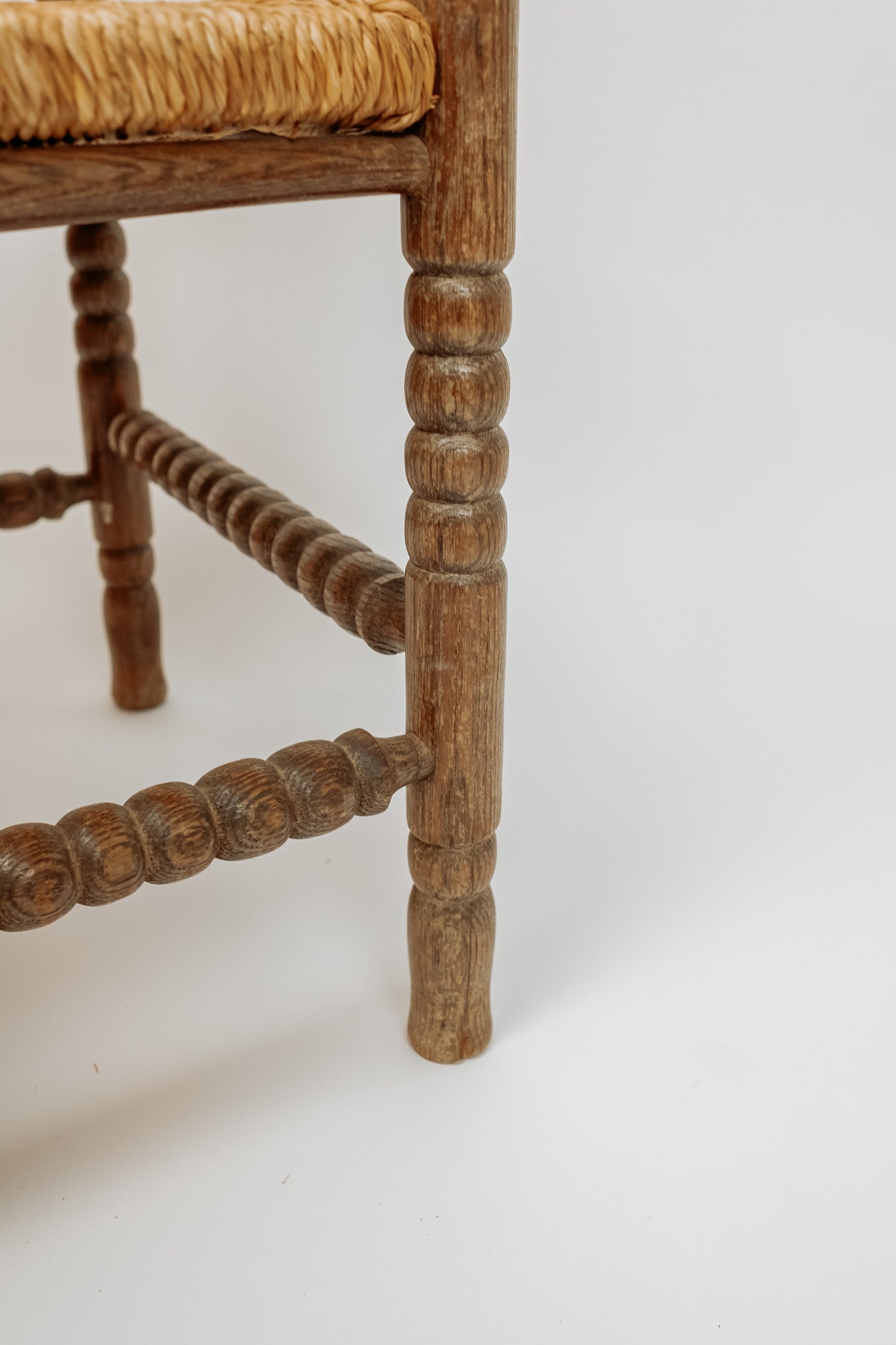 Vintage Bobbin hoekstoel (meerdere maten beschikbaar)