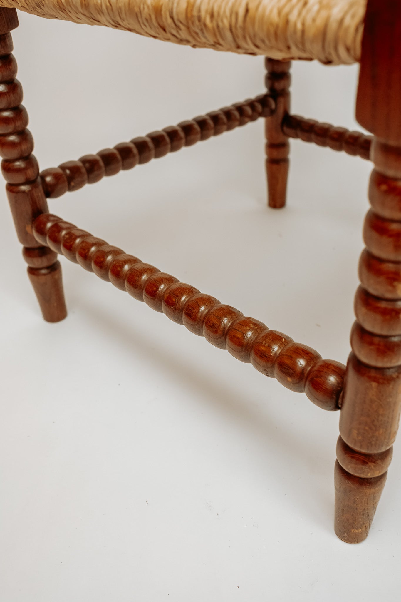 Vintage Bobbin hoekstoel (meerdere maten beschikbaar)