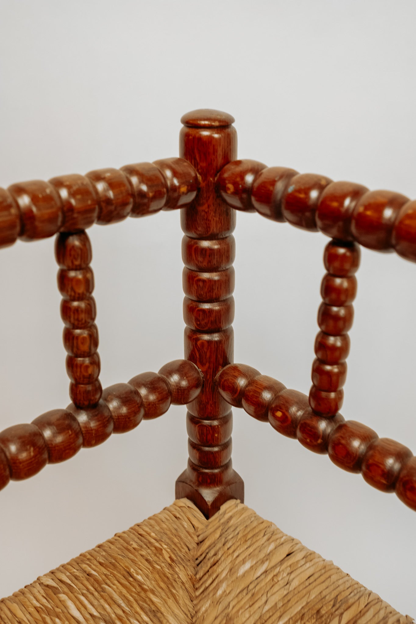 Vintage Bobbin hoekstoel (meerdere maten beschikbaar)