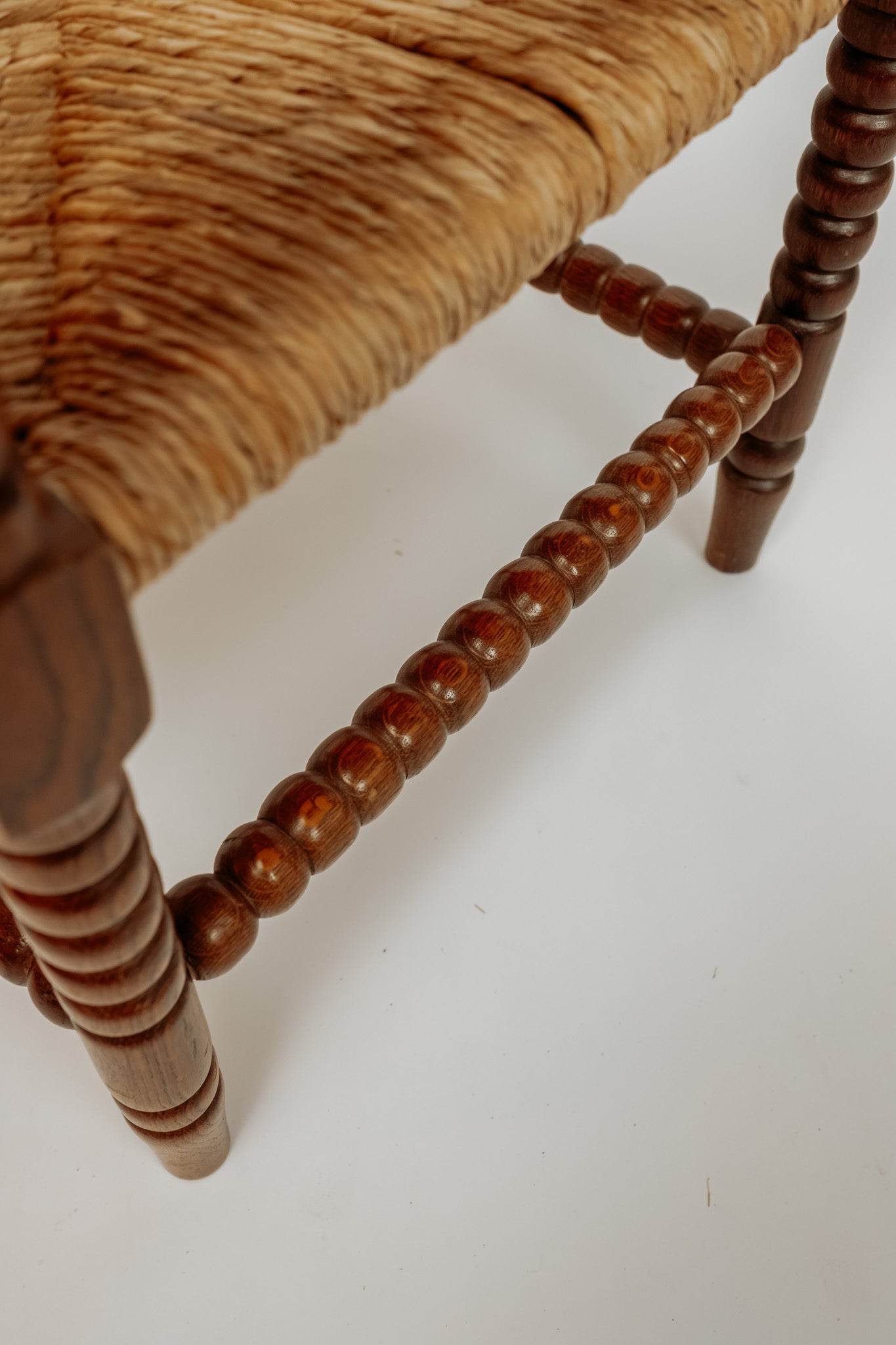 Vintage Bobbin hoekstoel (meerdere maten beschikbaar)