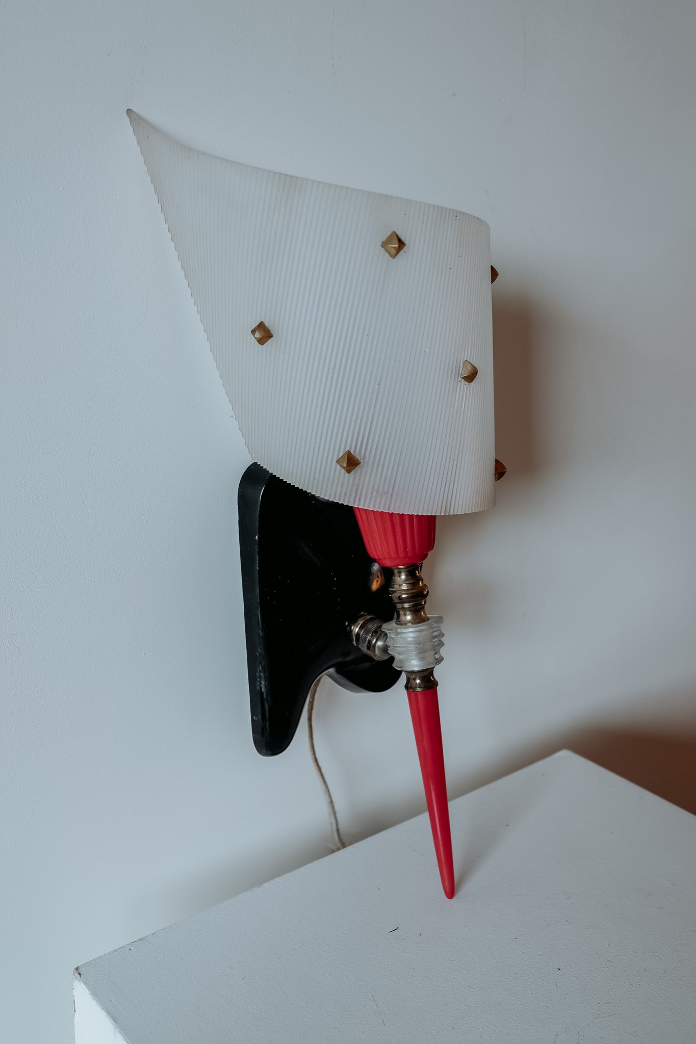 Franse wandlamp van Pierre Guariche, jaren 50