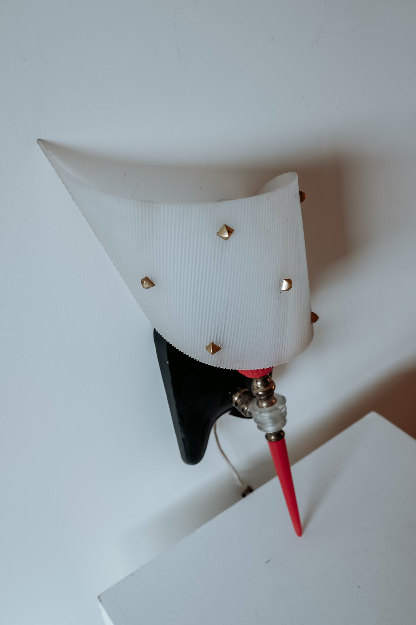 Franse wandlamp van Pierre Guariche, jaren 50