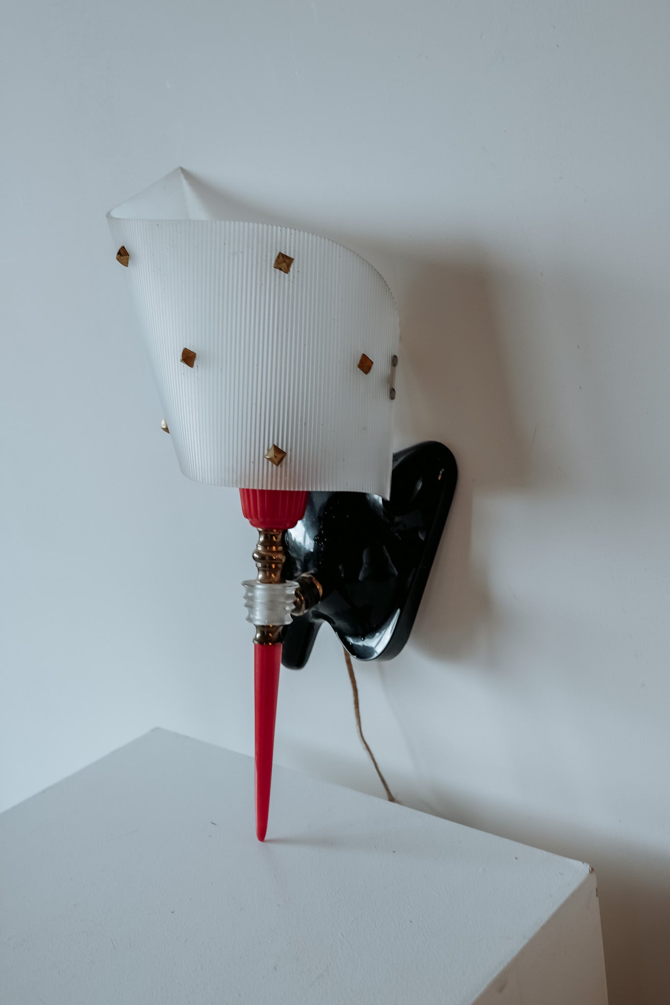 Franse wandlamp van Pierre Guariche, jaren 50