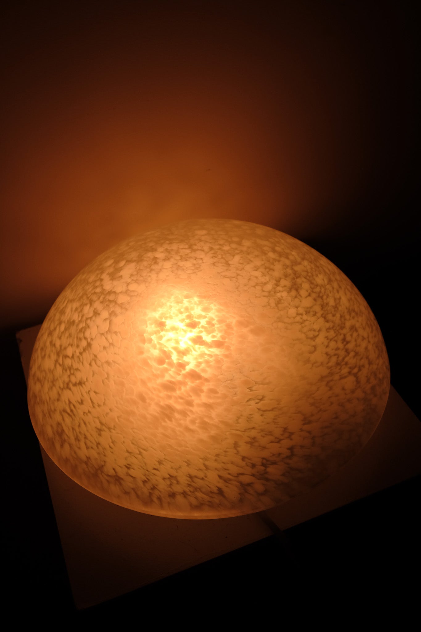 Vintage XL Murano plafondlamp, jaren 70