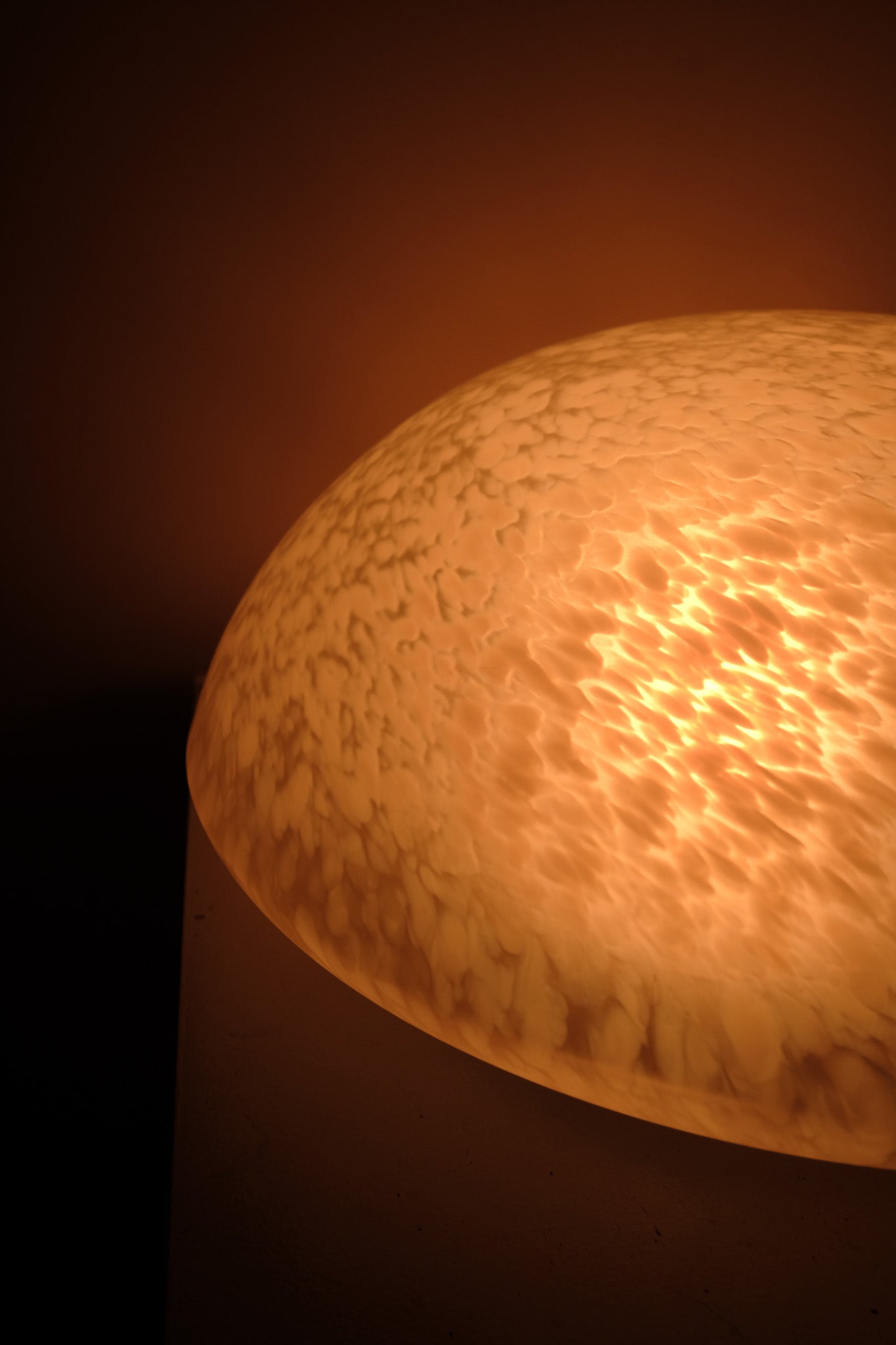 Vintage XL Murano plafondlamp, jaren 70