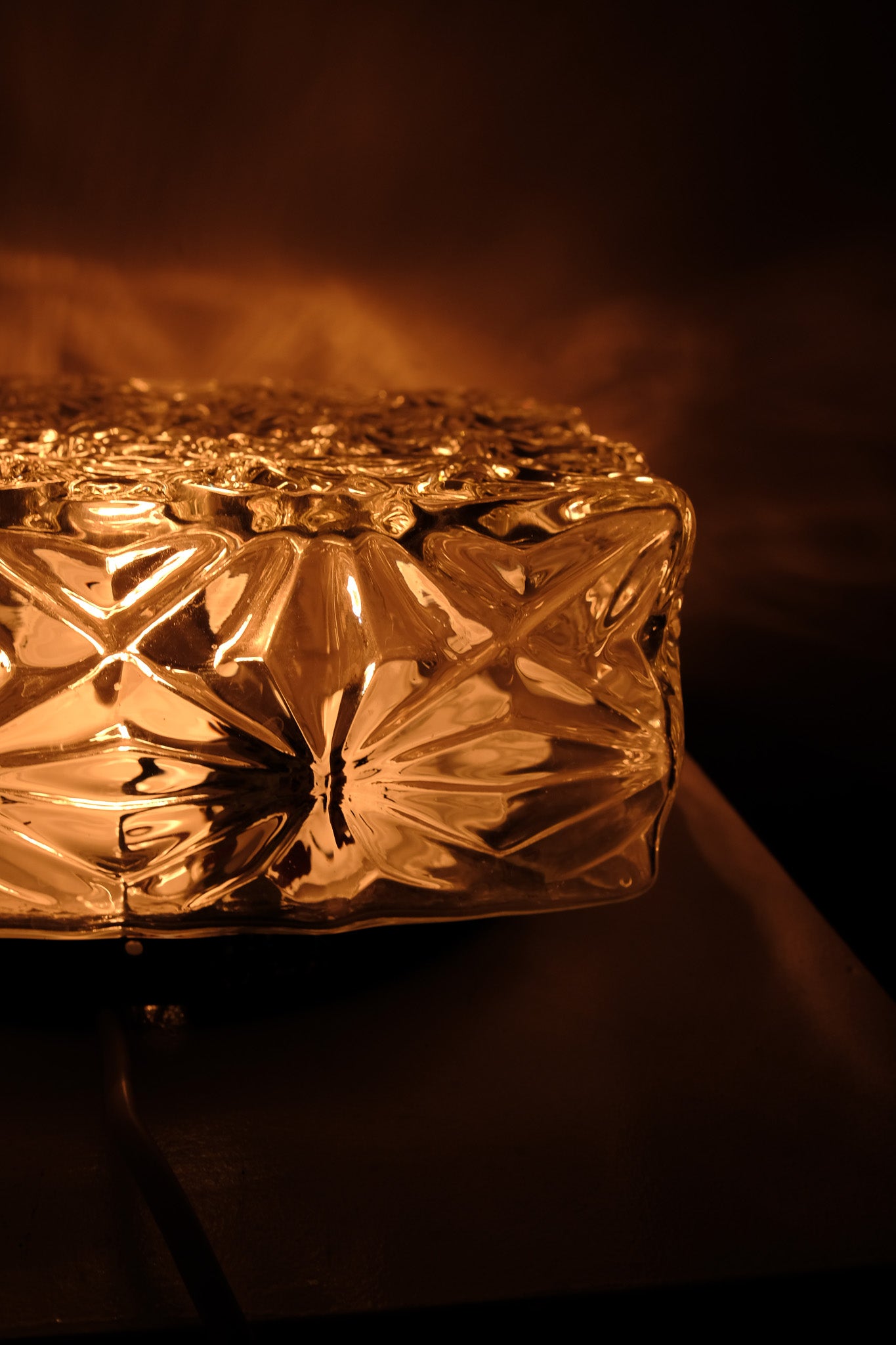 Vintage XL Murano plafondlamp, jaren 70