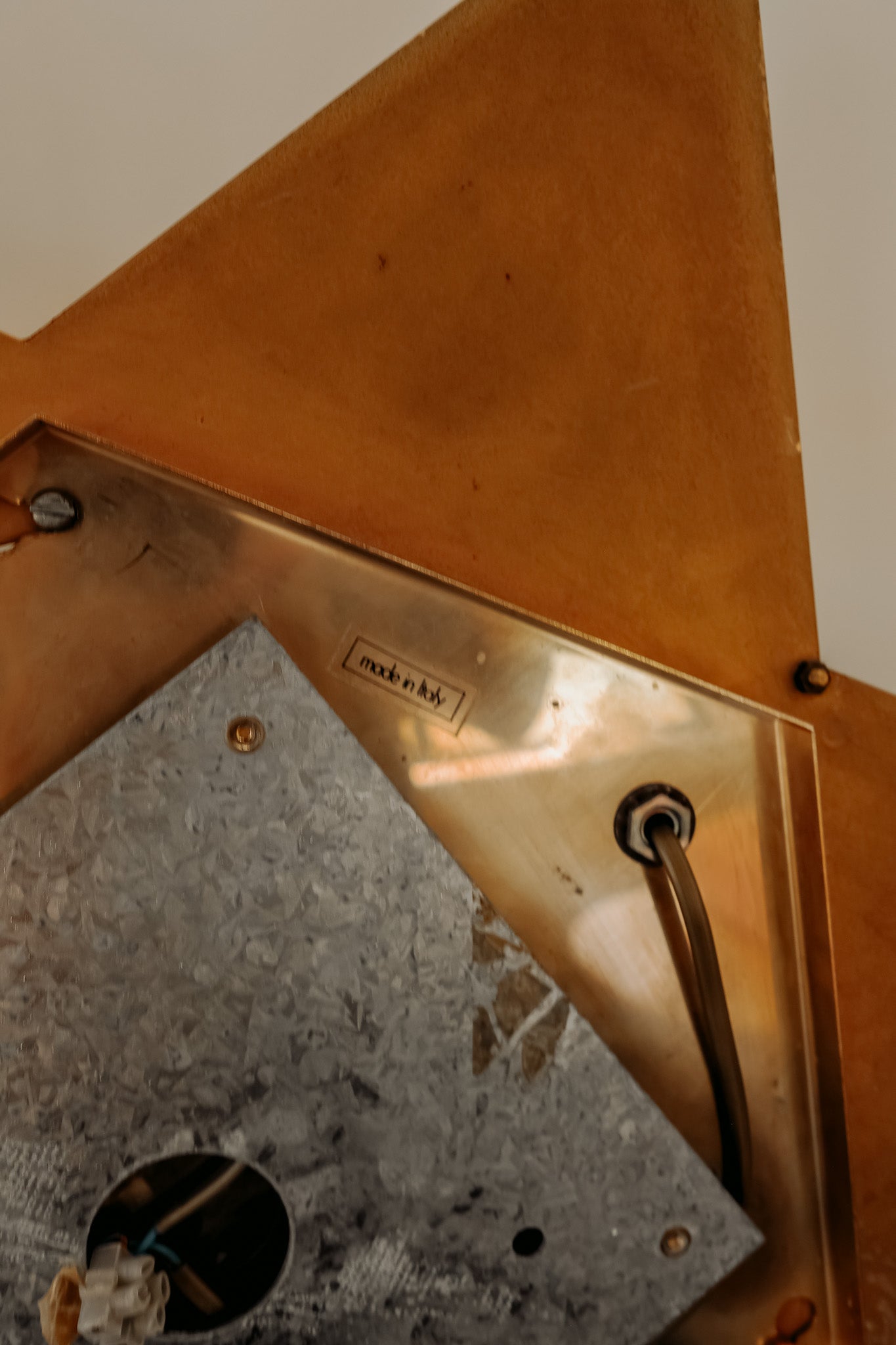 Vintage sterlamp – Italië, jaren '60/'70