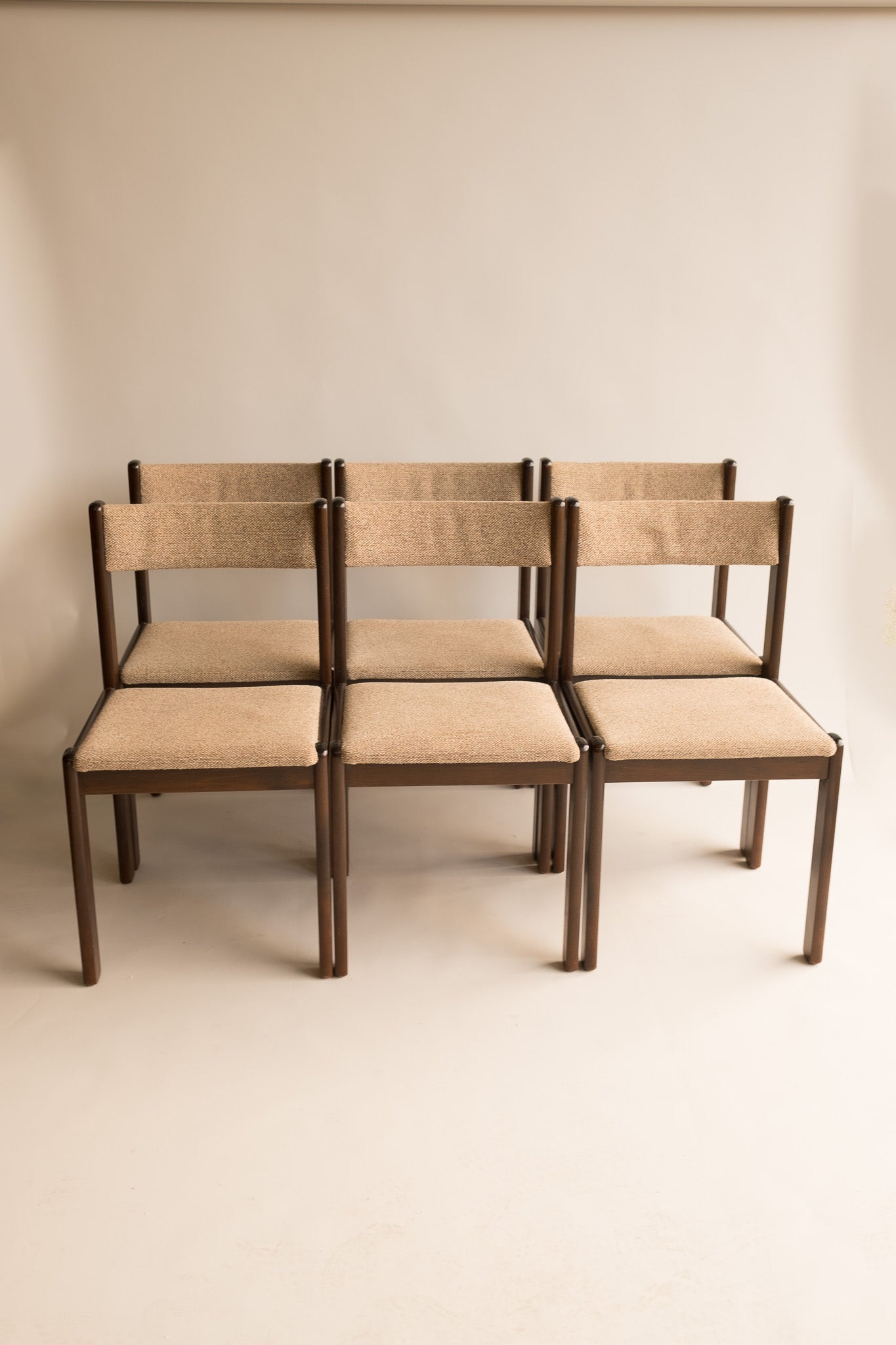 Set of 6 Findahls Møbelfabrik dining room chairs