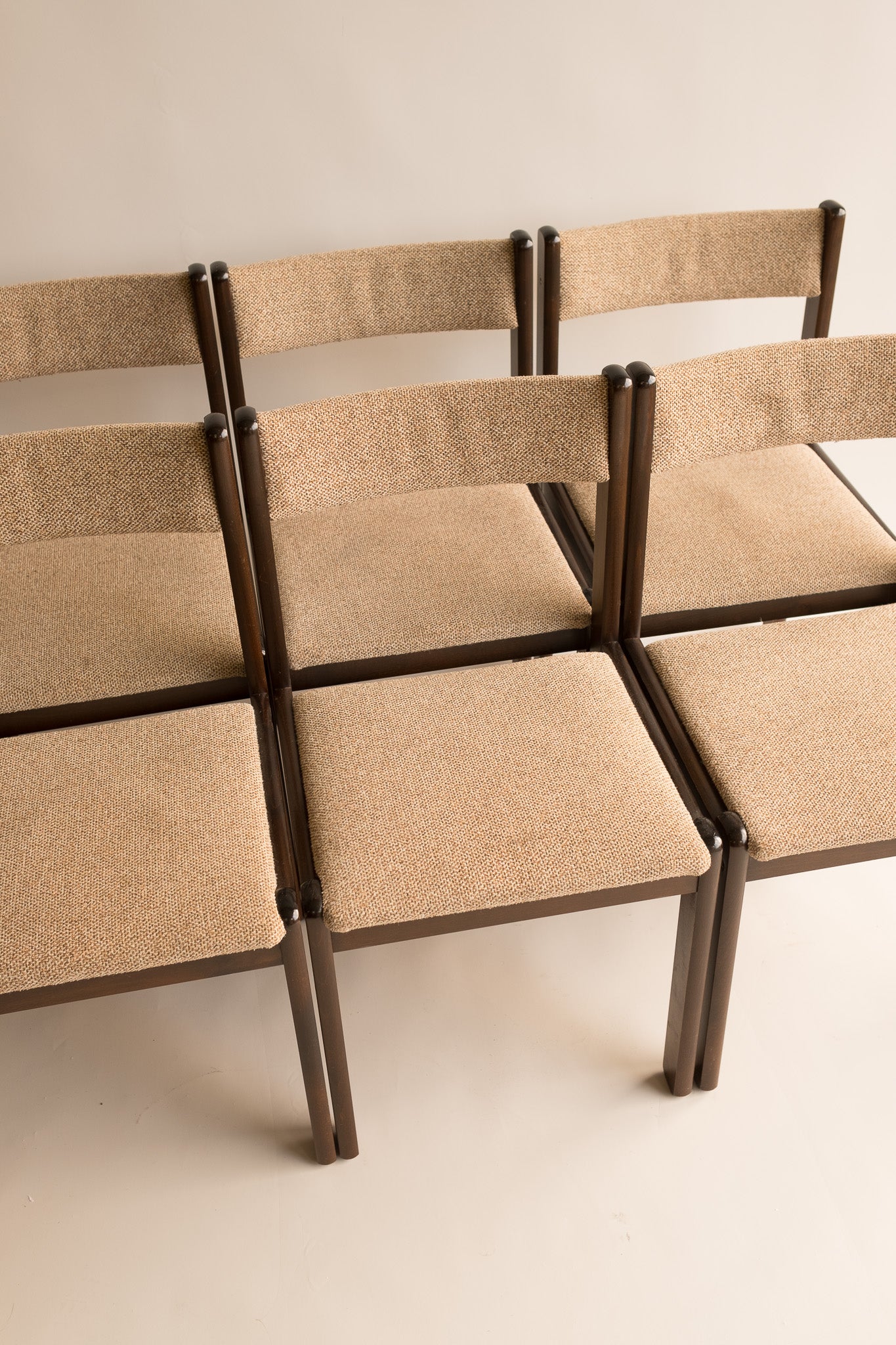 Set of 6 Findahls Møbelfabrik dining room chairs