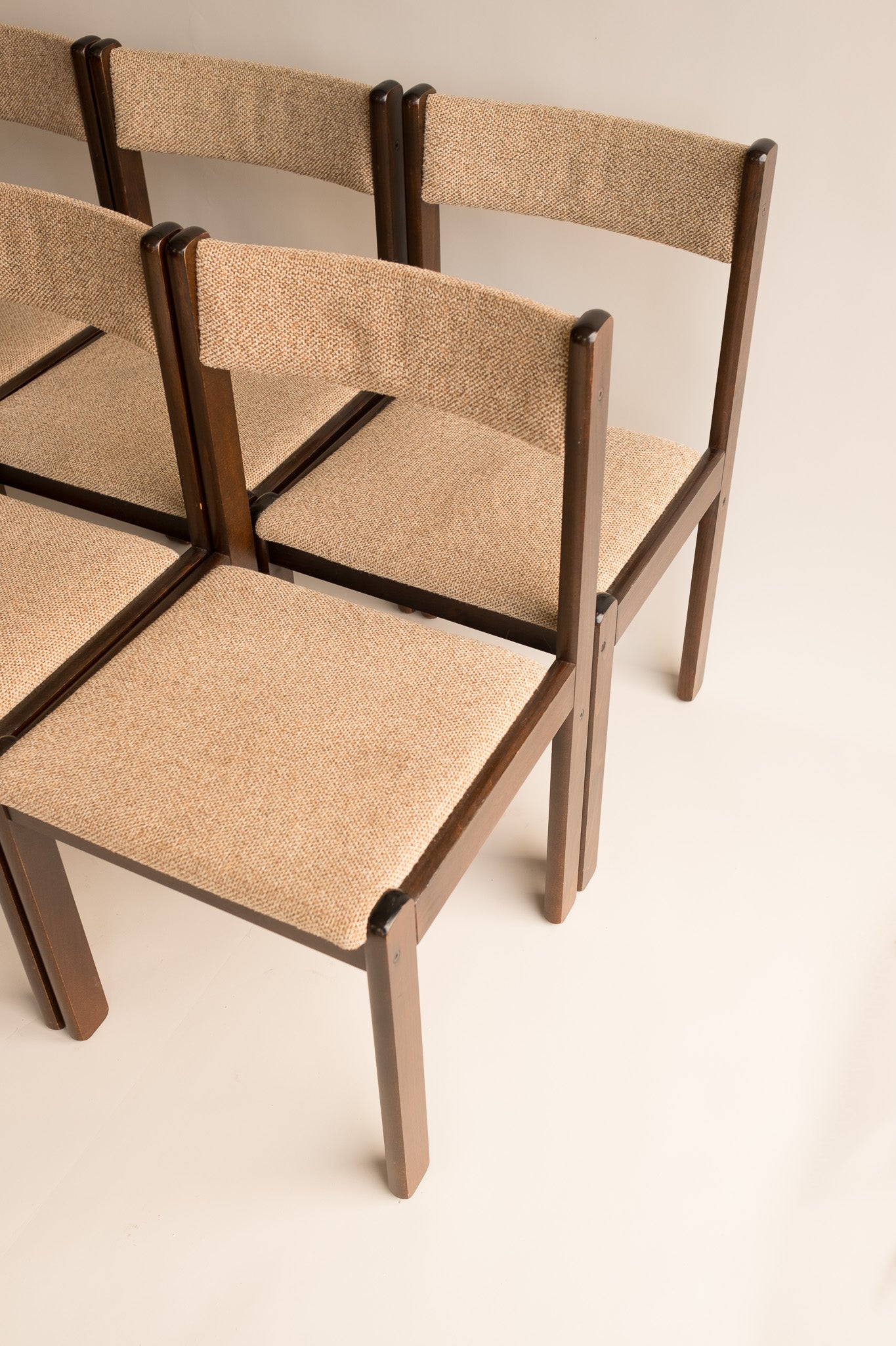 Set of 6 Findahls Møbelfabrik dining room chairs