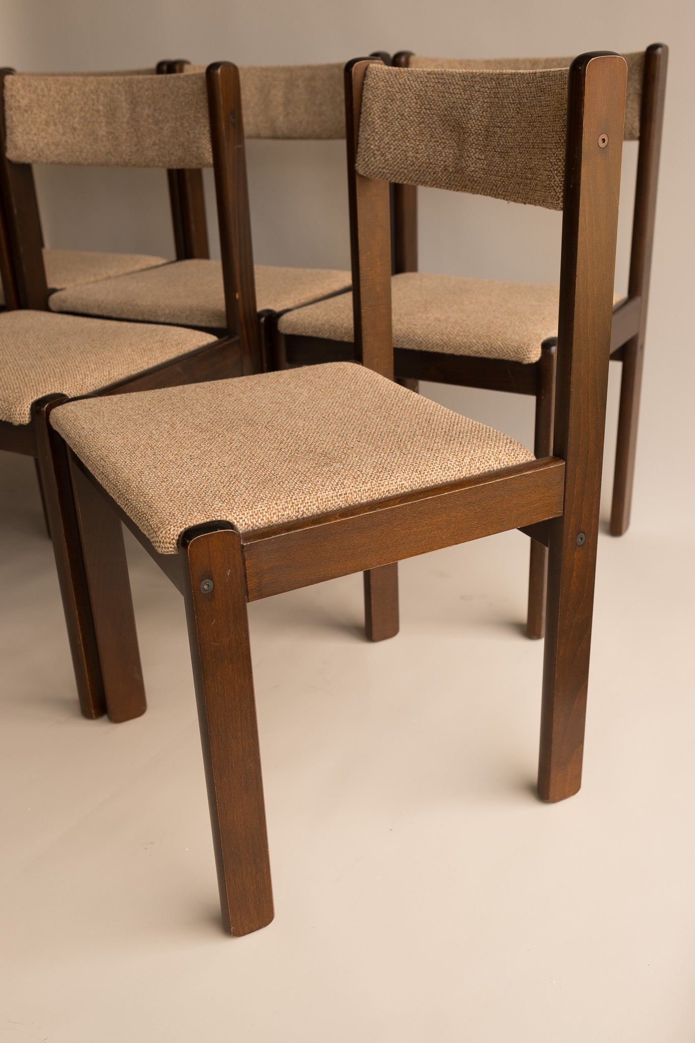 Set of 6 Findahls Møbelfabrik dining room chairs