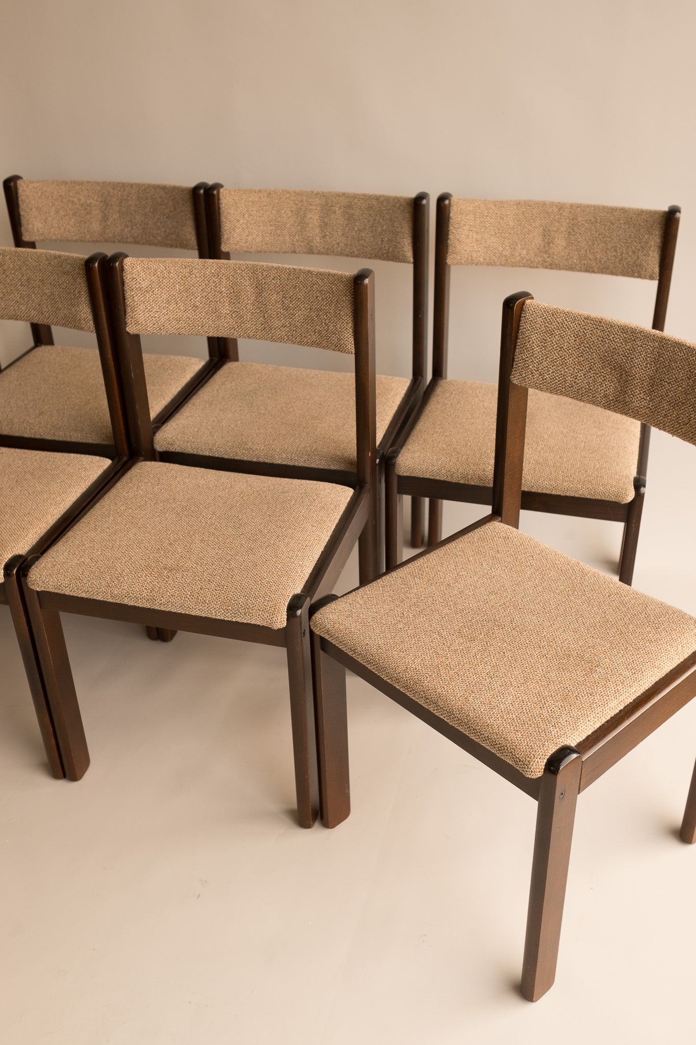 Set of 6 Findahls Møbelfabrik dining room chairs