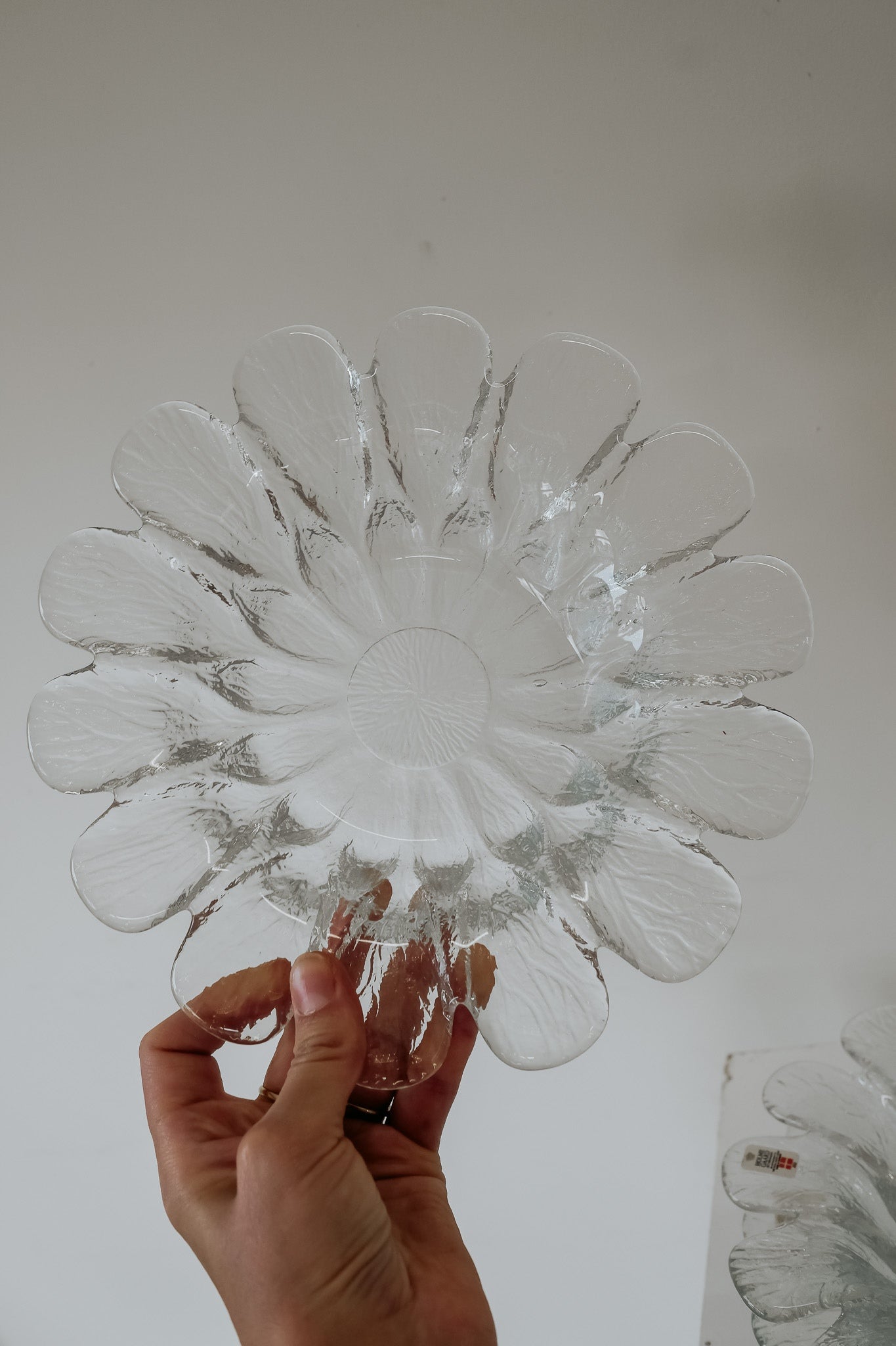 Holmegaard 'Flower' glazen schalen van Sidse Werner — set van 8