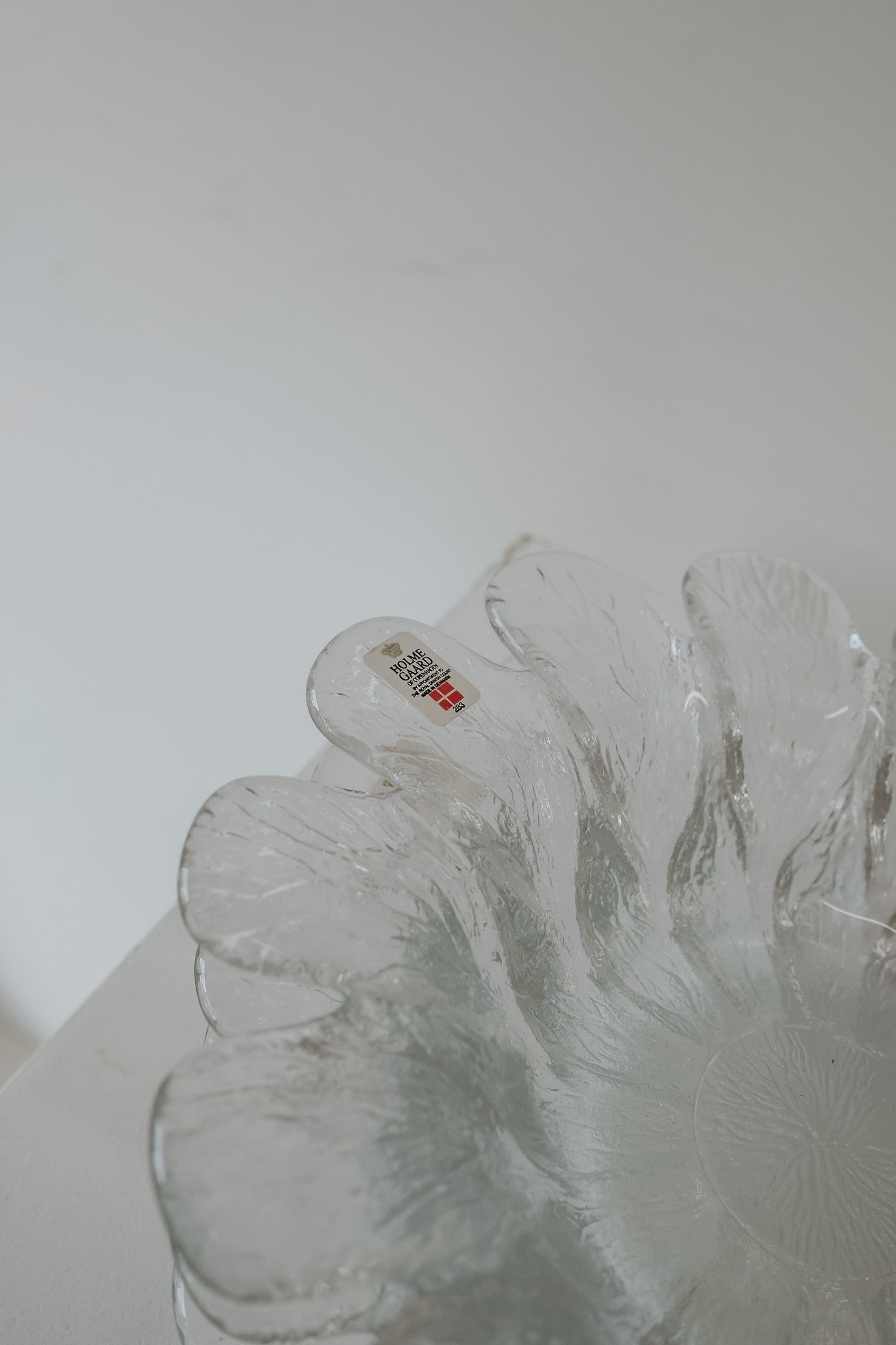 Holmegaard 'Flower' glazen schalen van Sidse Werner — set van 8