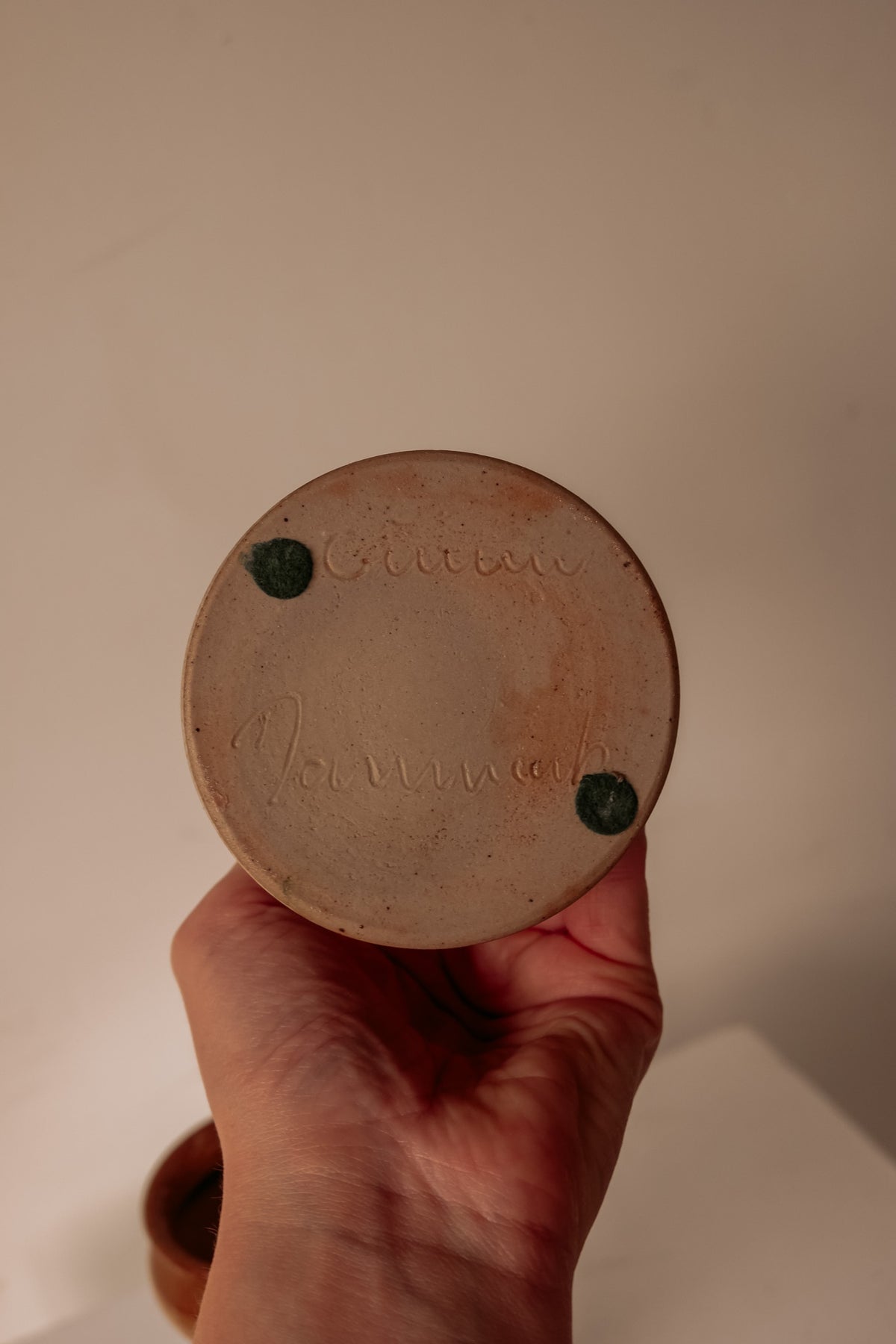 Keramieken kandelaars van Gunni Nordstrøm, Denemarken jaren '60