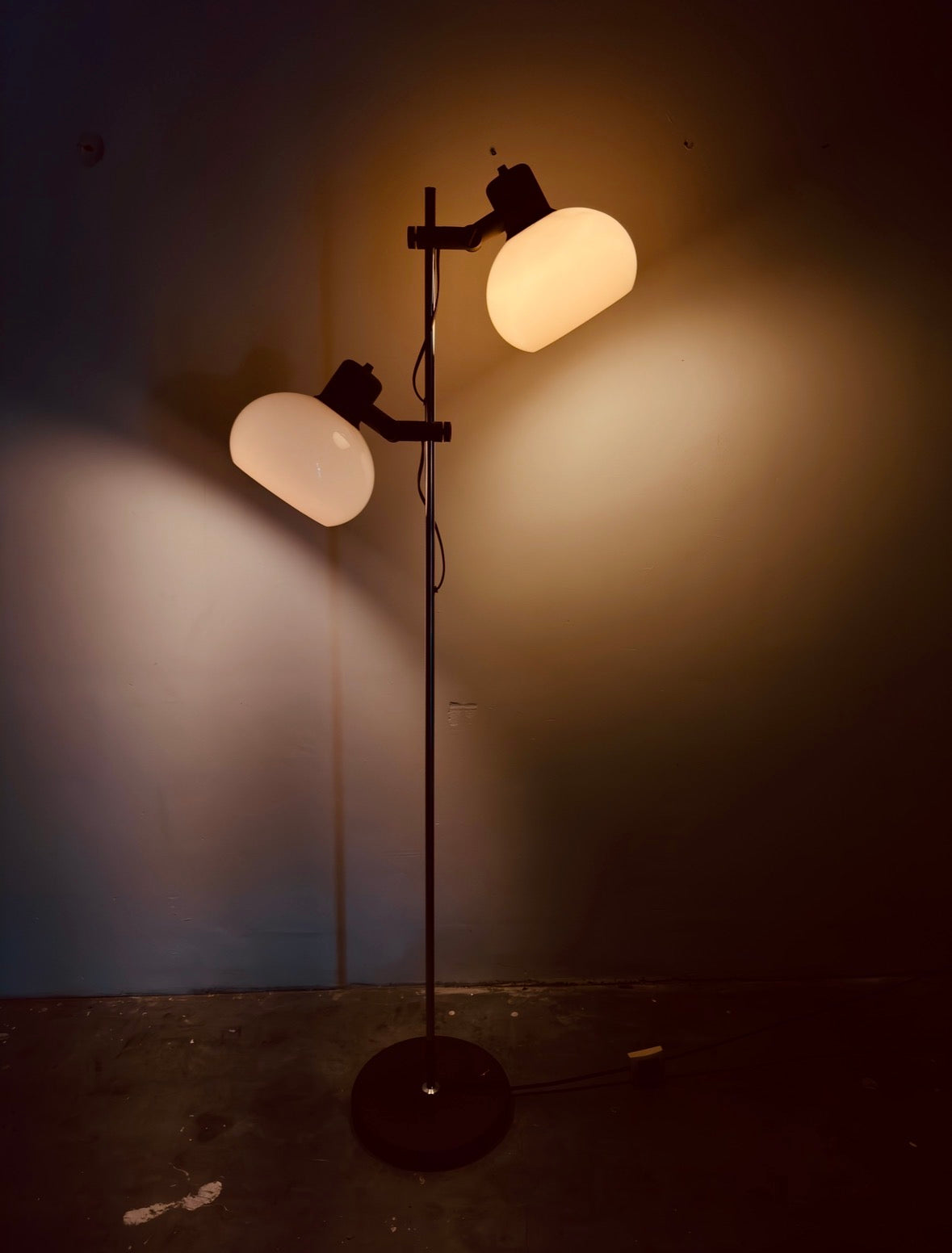 Vintage Space Age vloerlamp van Dijkstra, jaren 70