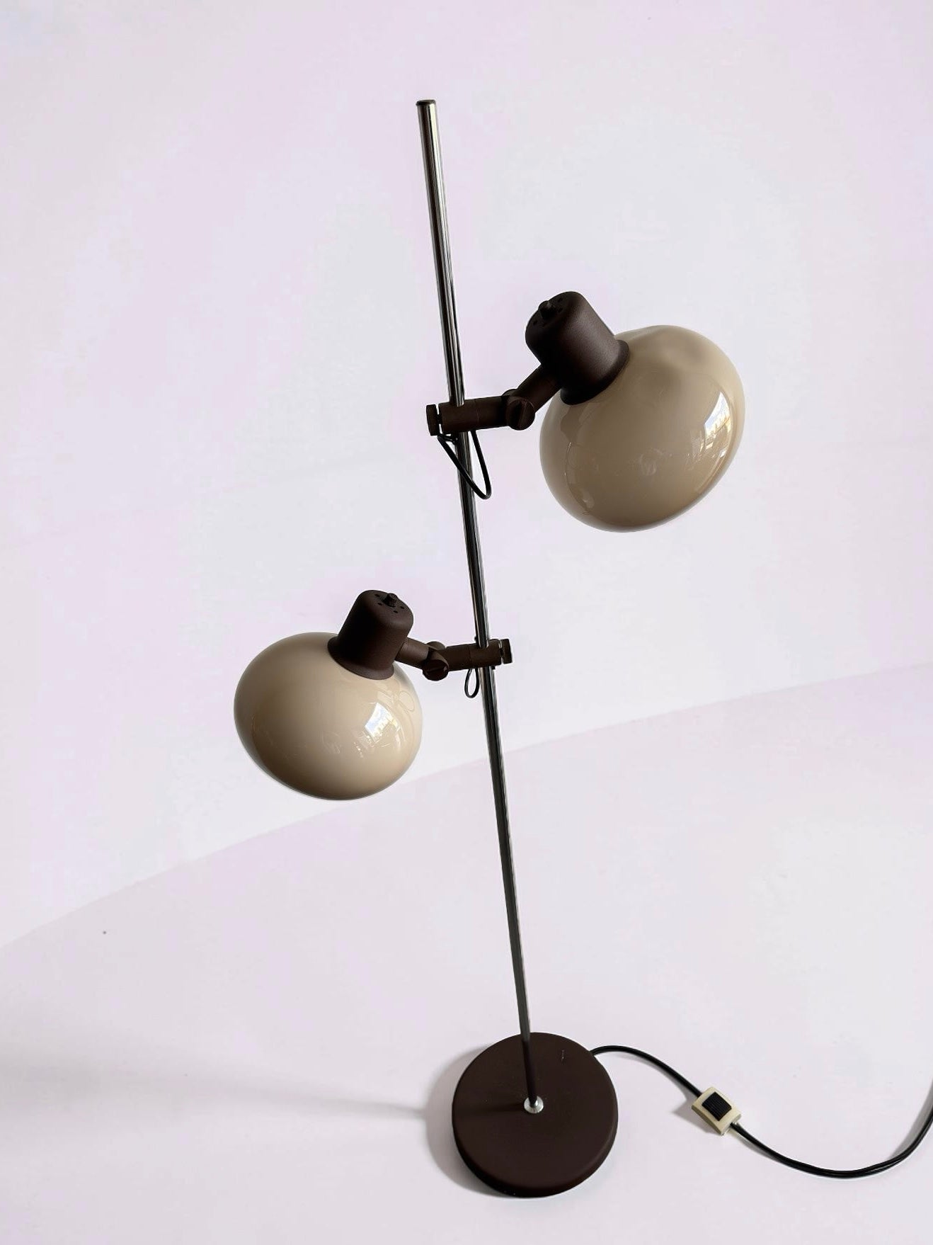 Vintage Space Age vloerlamp van Dijkstra, jaren 70