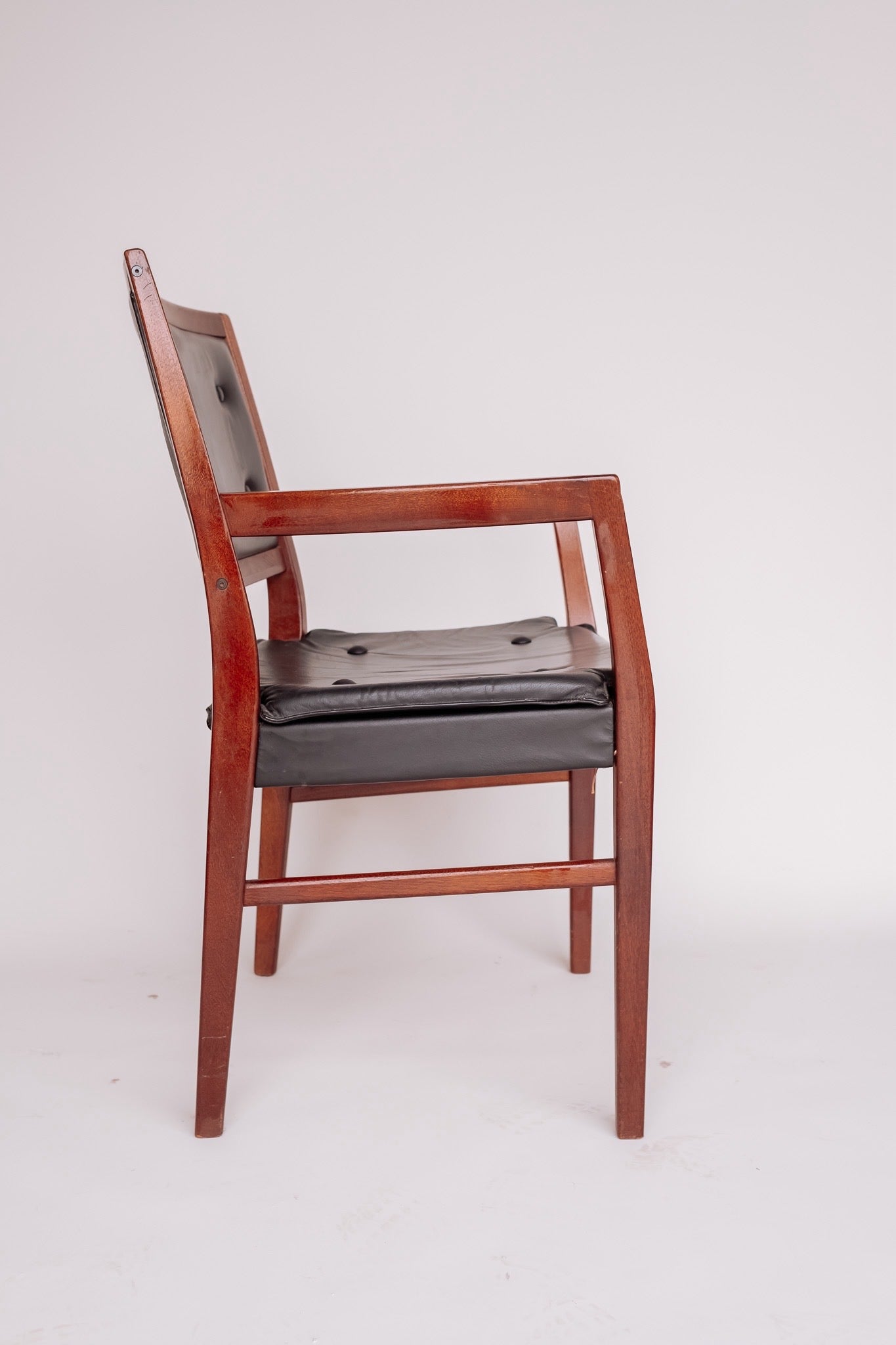 Teak office chair from Svegards Markaryd