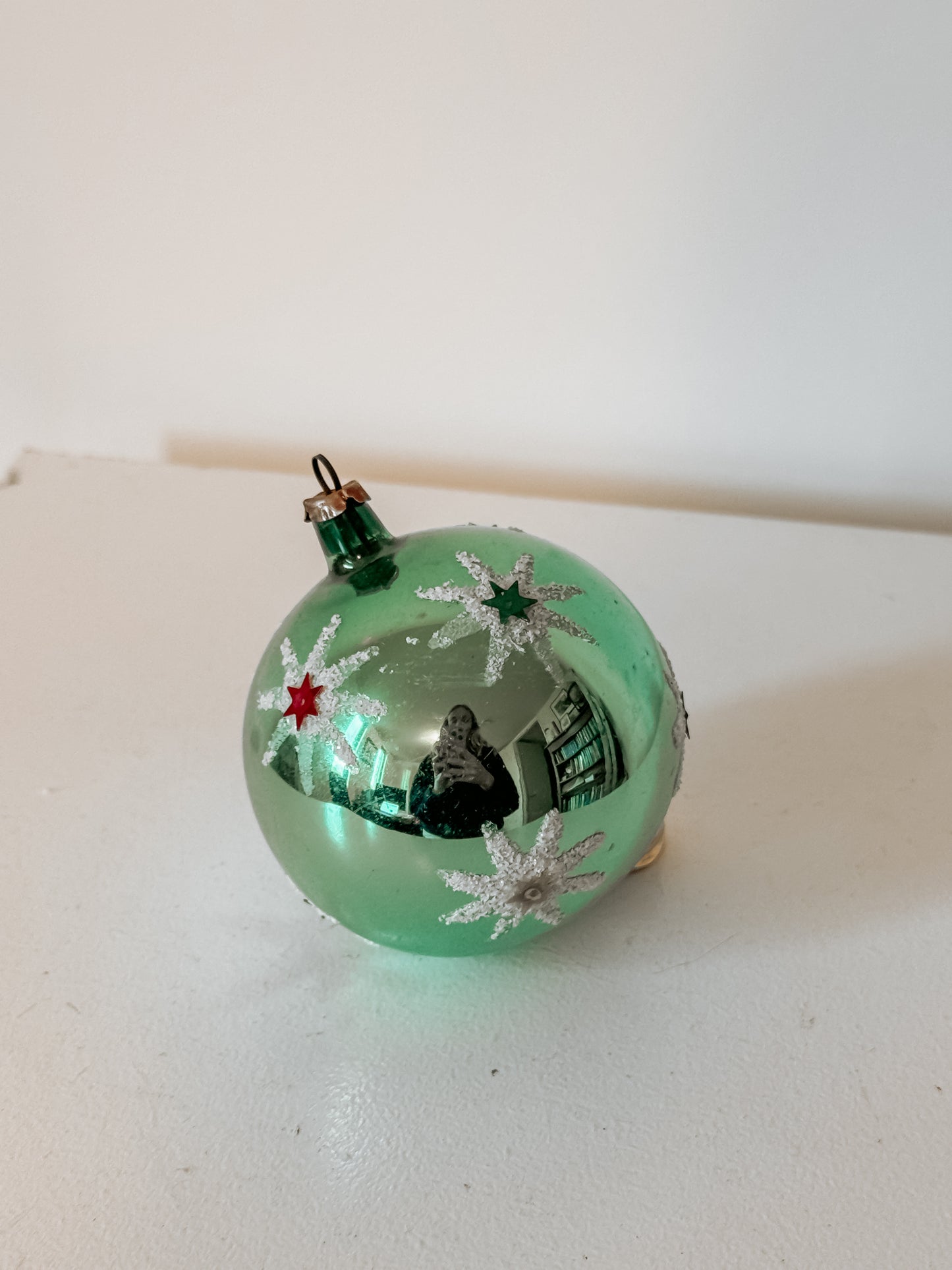 Matte pink Christmas bauble