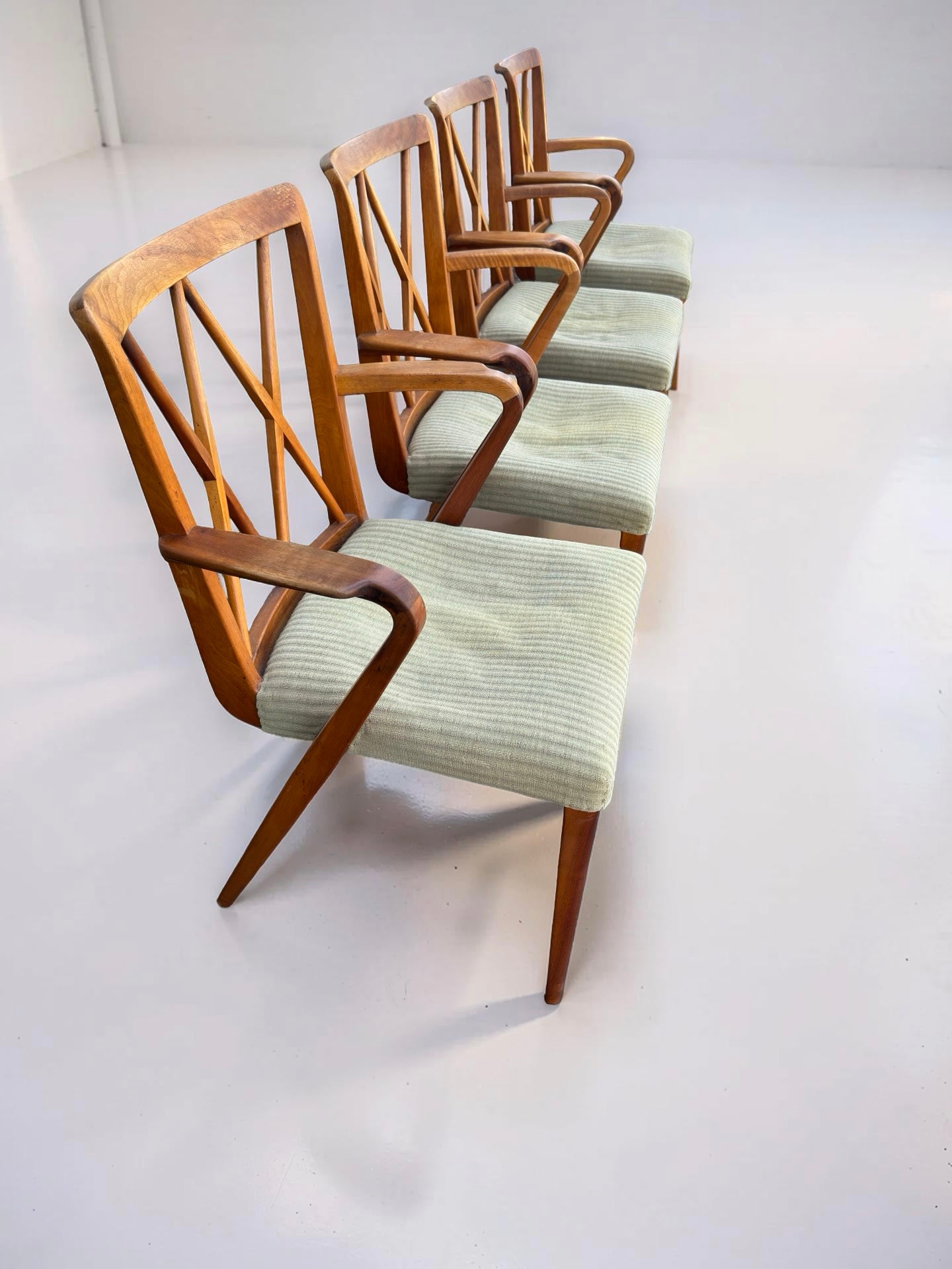 4x A.A. Patijn voor Zijlstra eetkamerstoelen