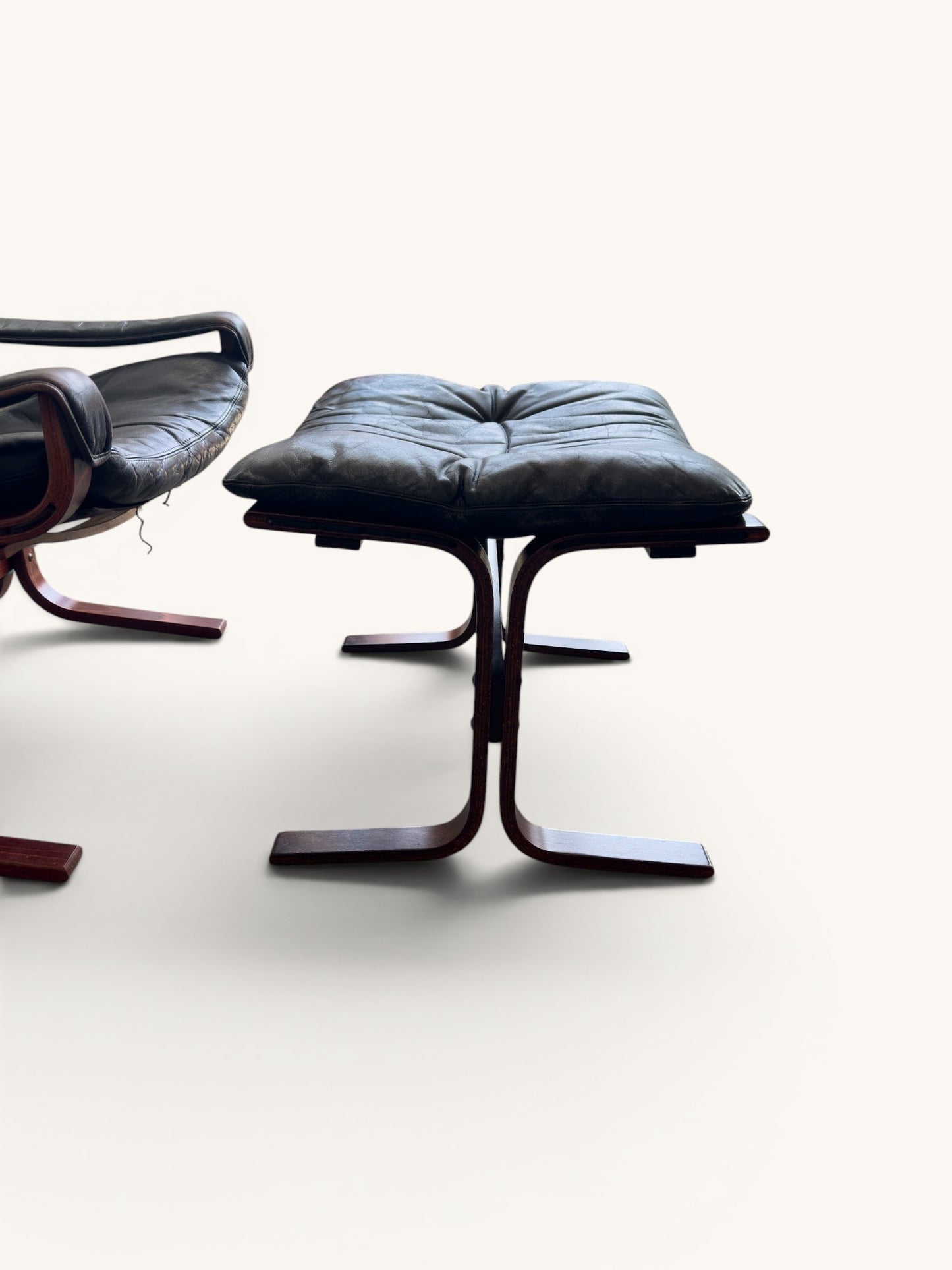 Ingmar Relling voor Westnofa "Siesta" fauteuil met voetenbank