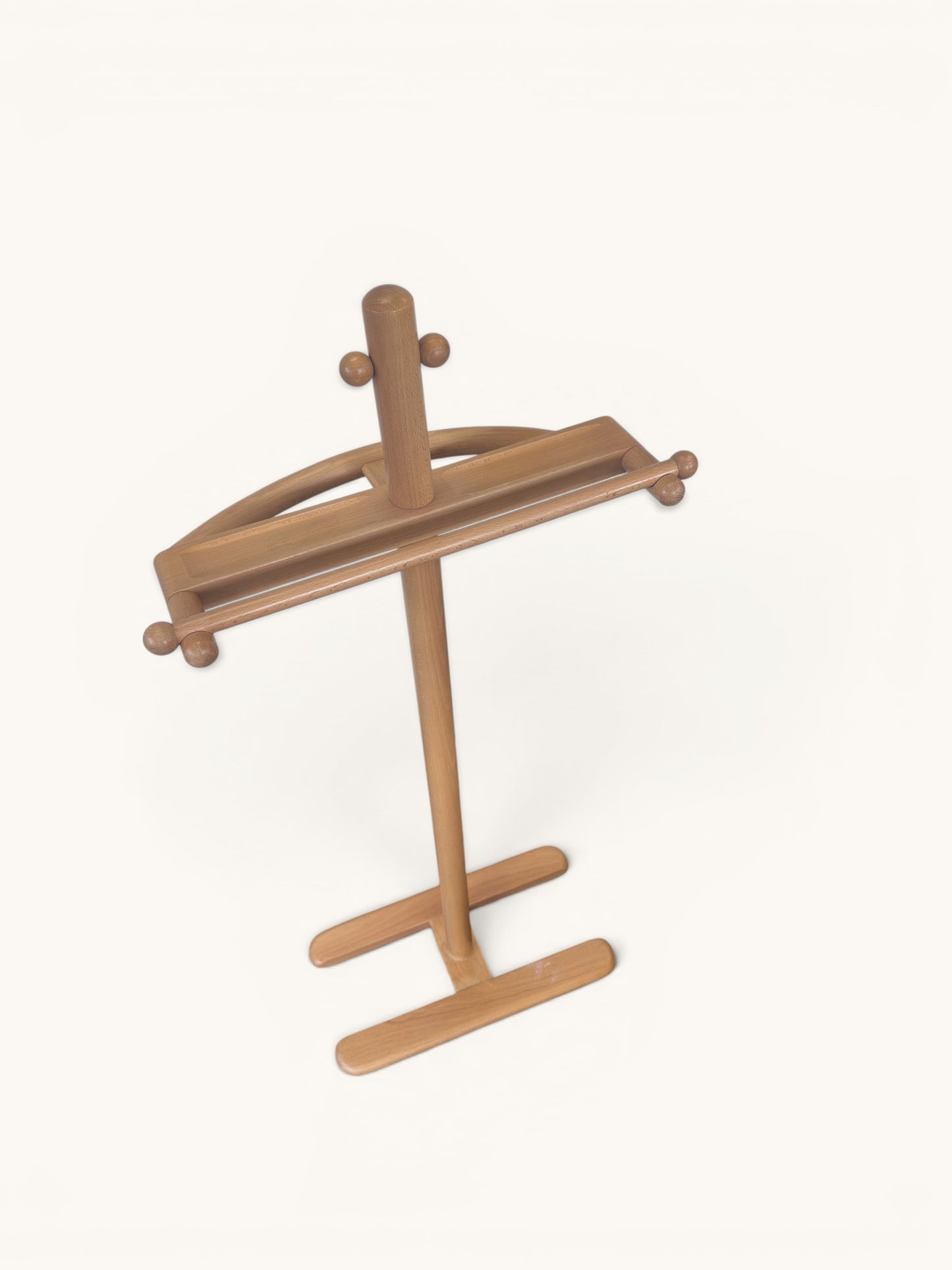 Post modern houten dressboy, jaren 80