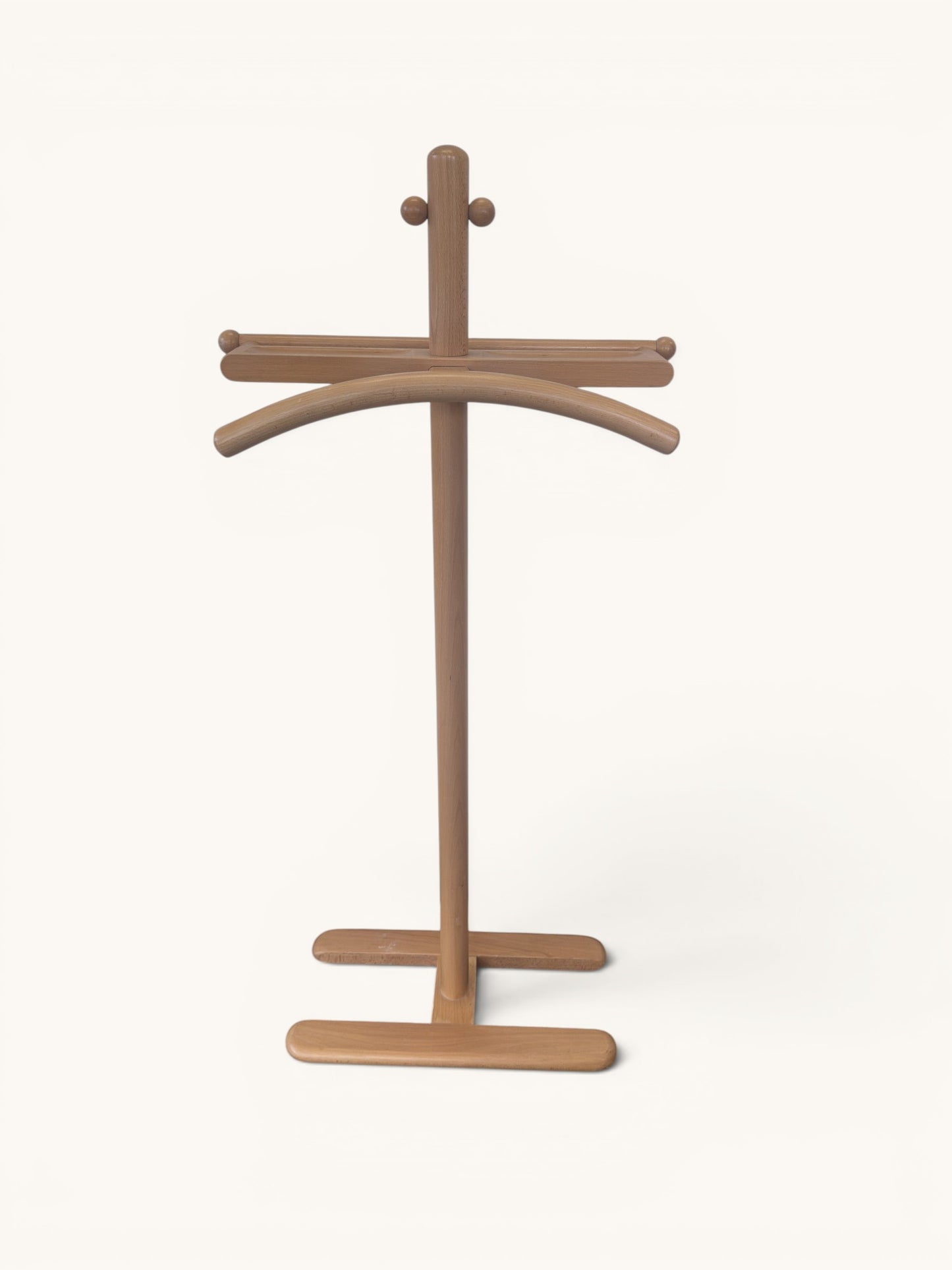Post modern houten dressboy, jaren 80