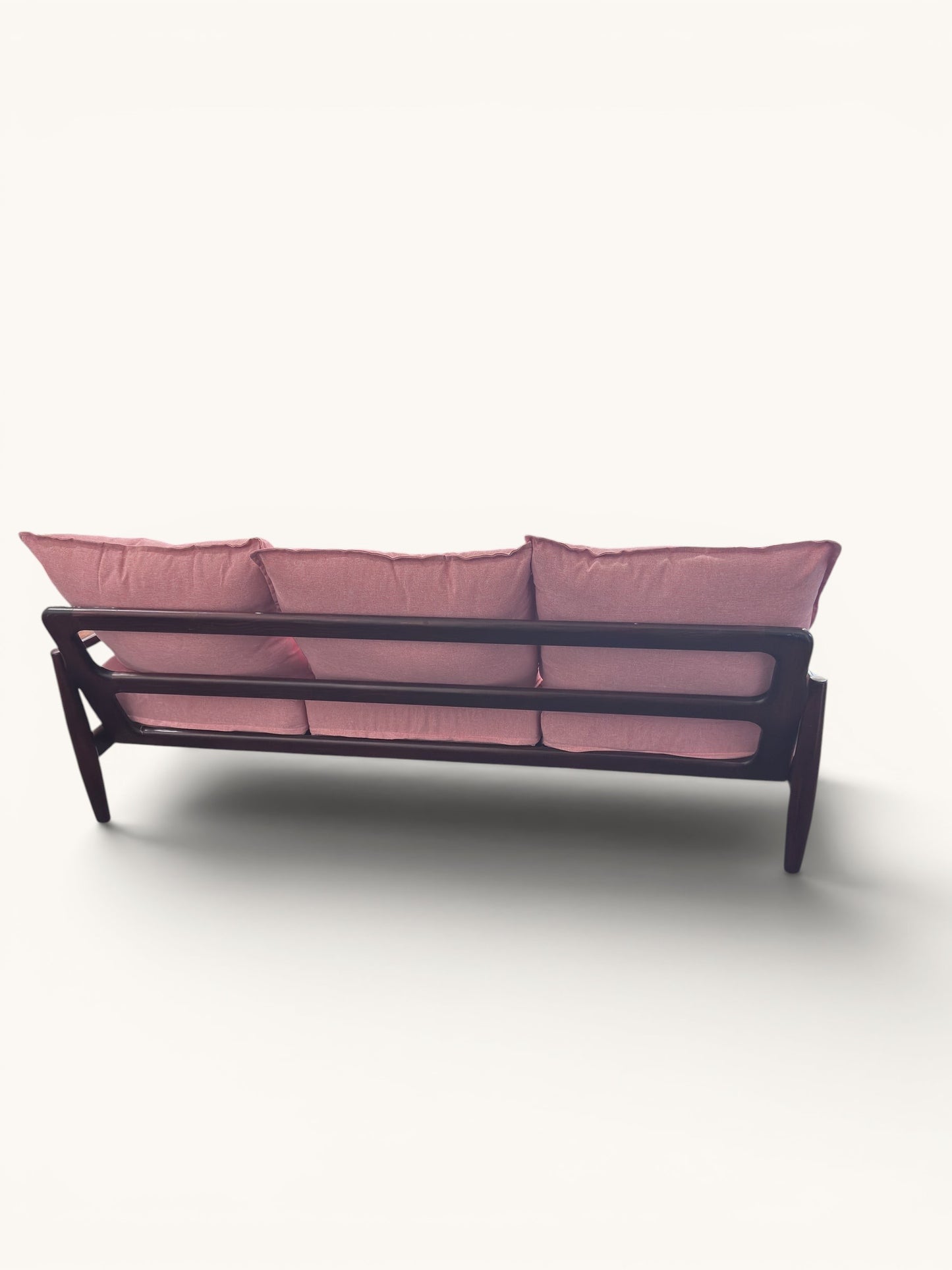Deense vintage 3-zitsbank met nieuwe kussens
