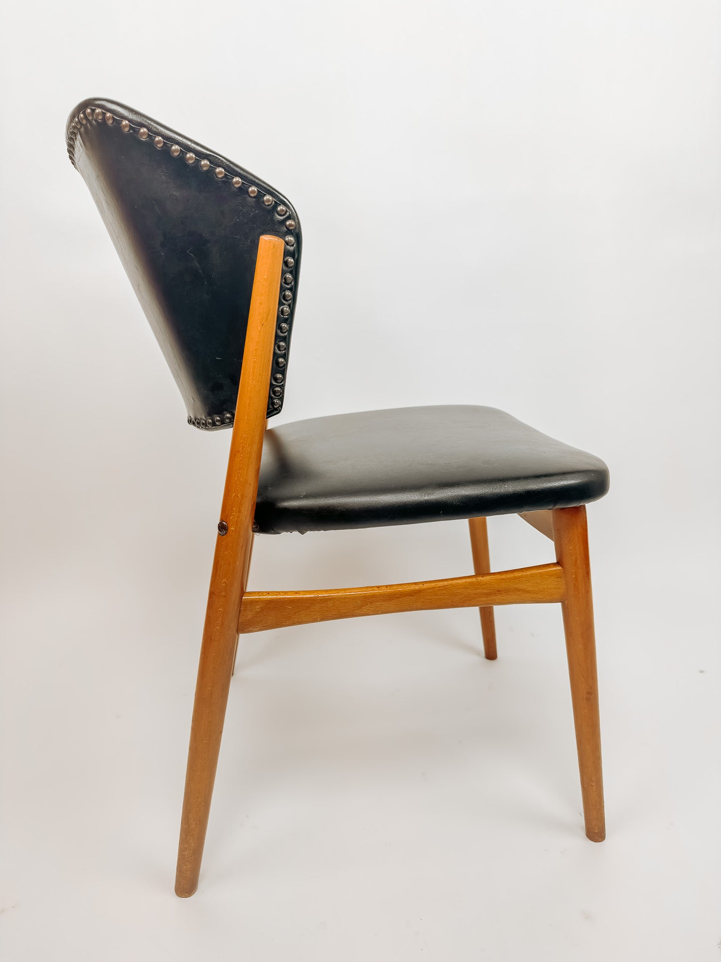 2x Vintage eetkamerstoelen van Franz Spahn voor Spahn Stadtlohn, jaren 50