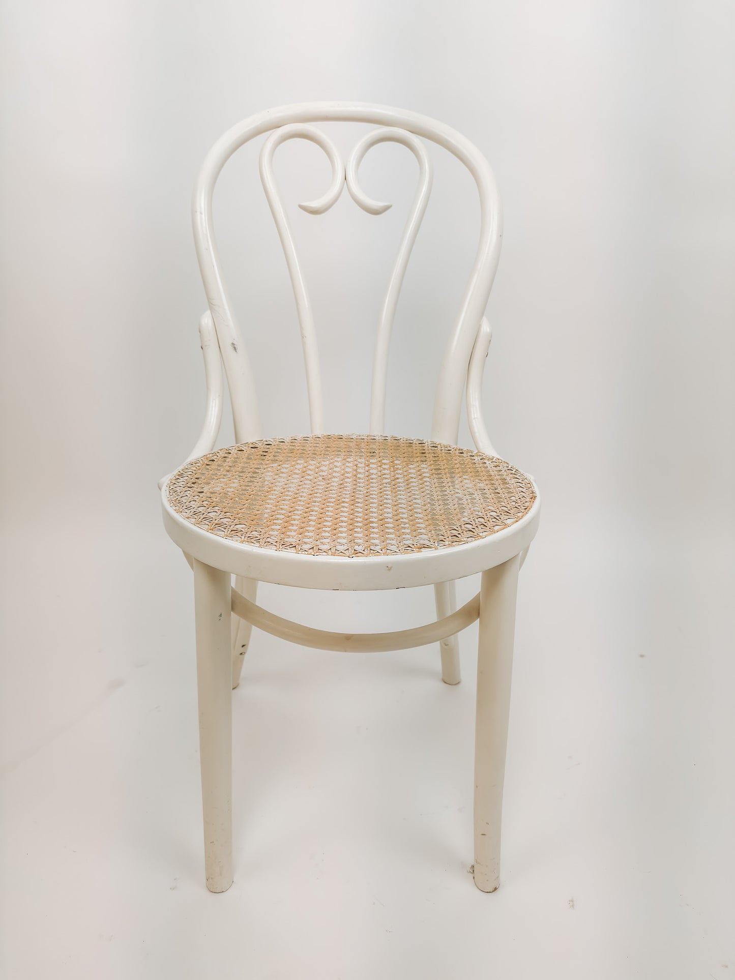 2x Thonet stijl eetkamerstoelen