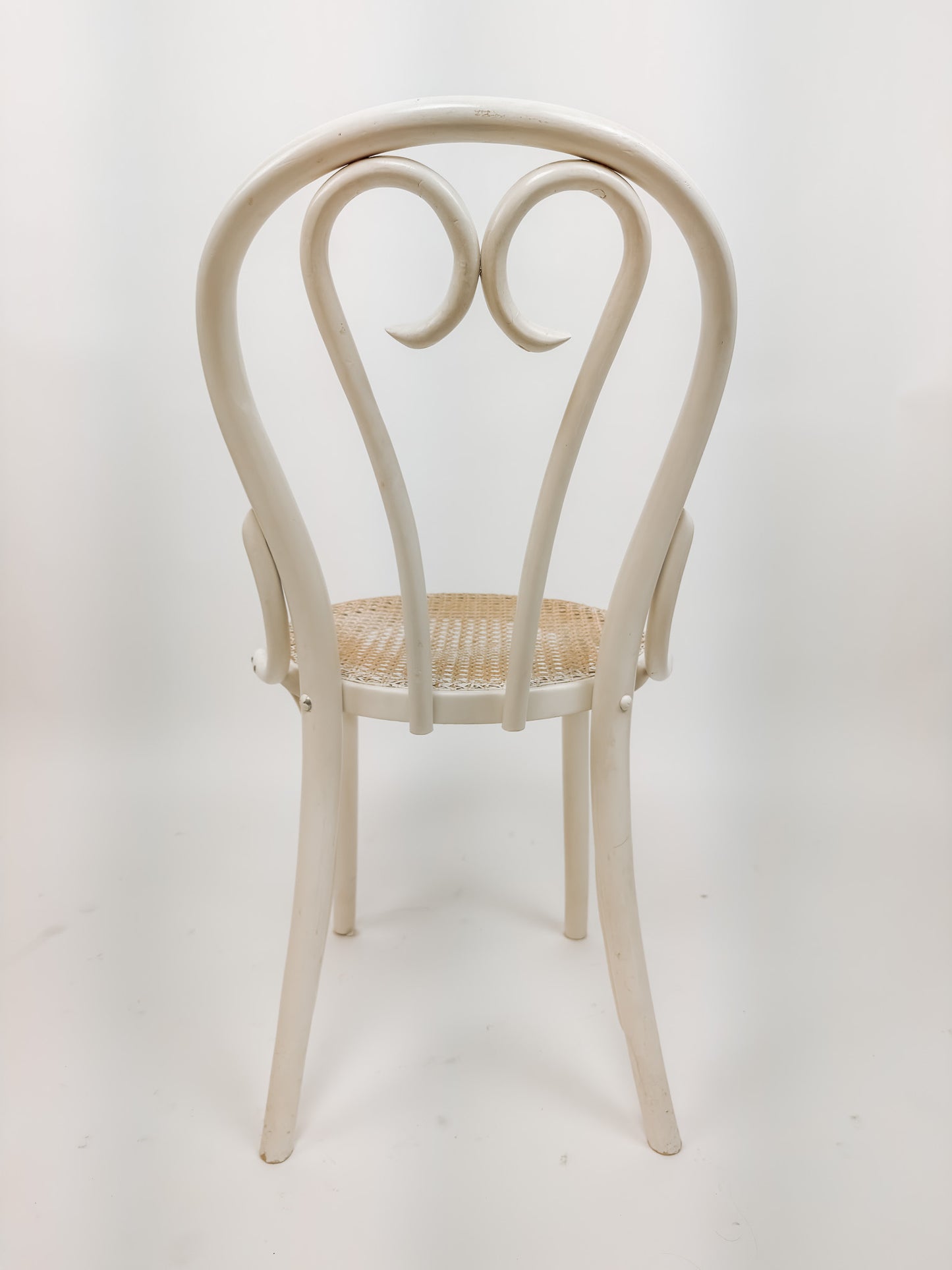 2x Thonet stijl eetkamerstoelen