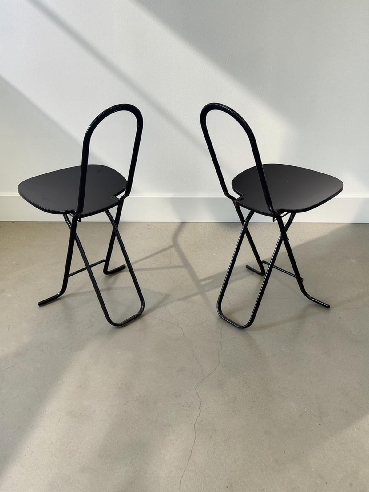 Set van 2 vintage Dafne klapstoelen van Gastone Rinaldi voor La Tema