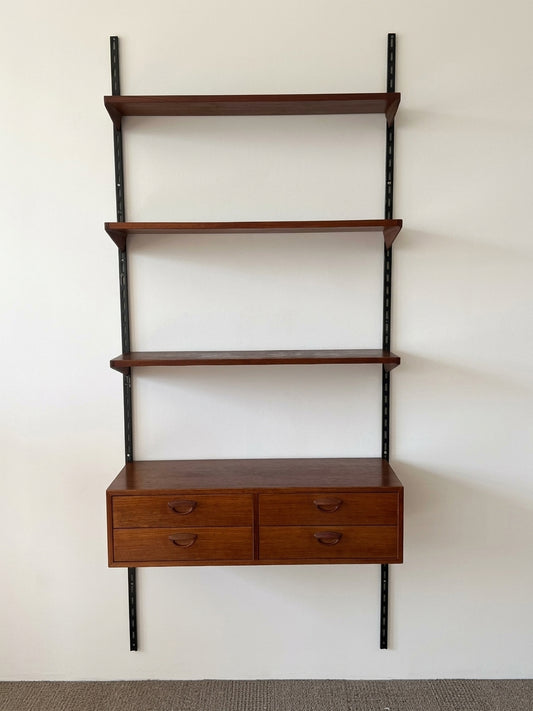Vintage Deens wandsysteem van Kai Kristiansen voor FM Furniture