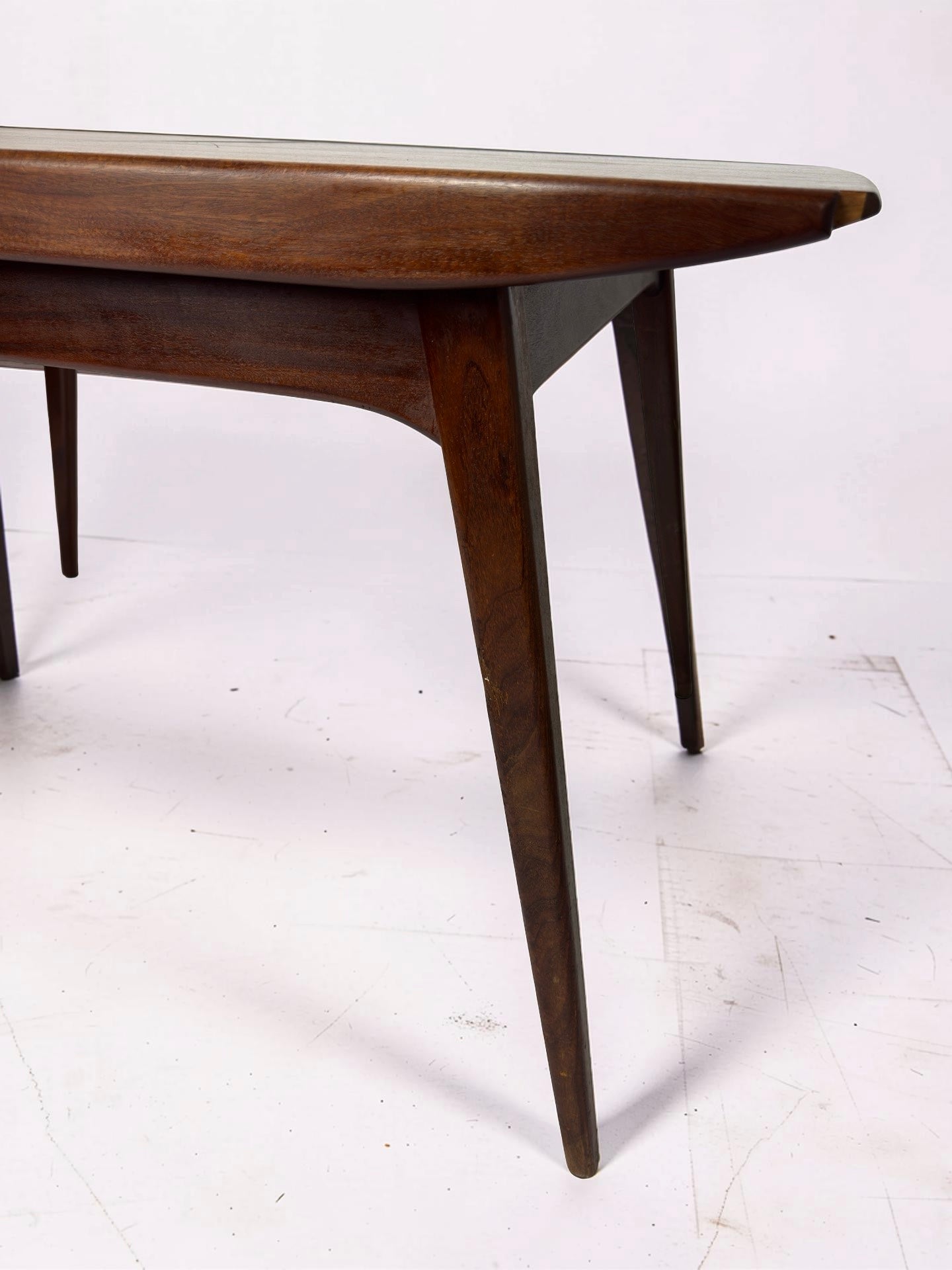 Verlengbare teak eetkamertafel van Topform, jaren 60