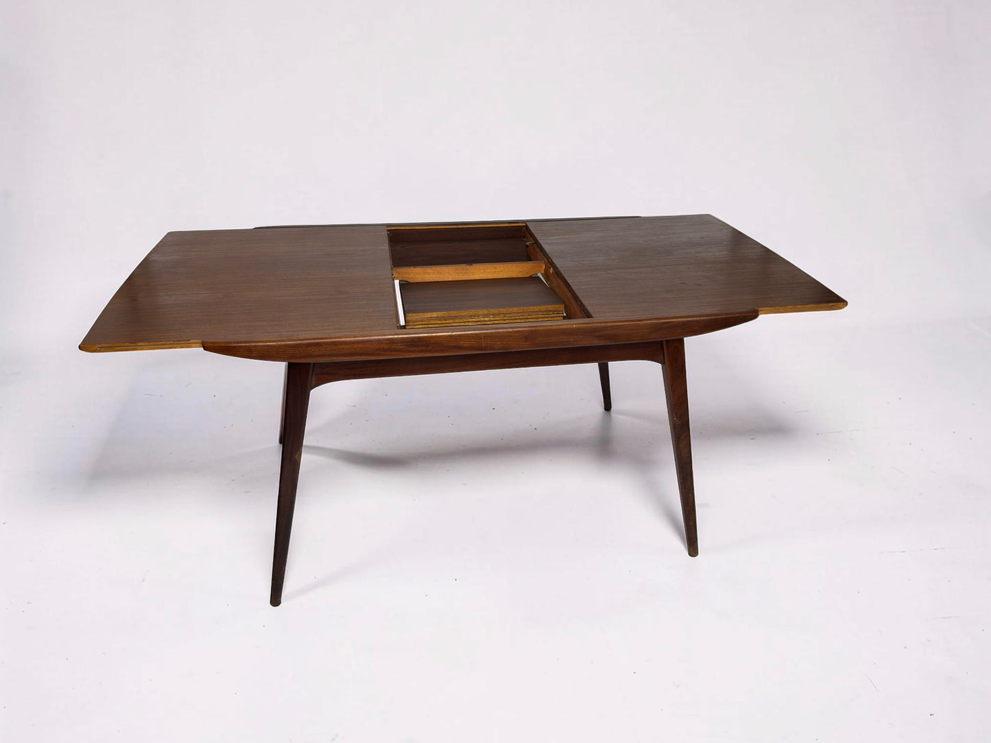 Verlengbare teak eetkamertafel van Topform, jaren 60
