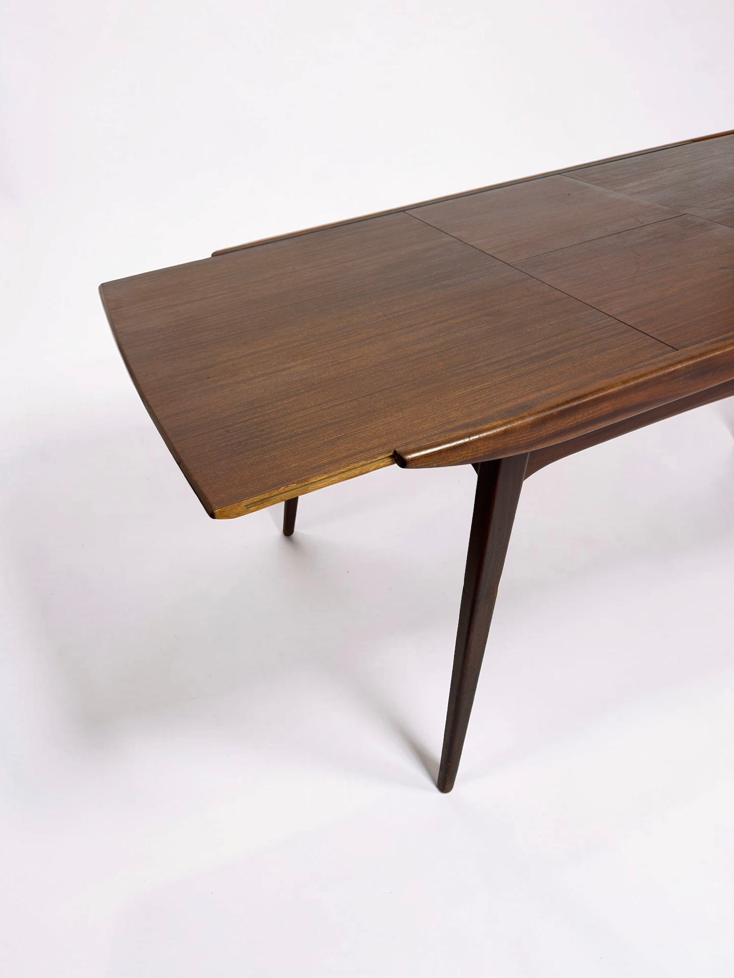Verlengbare teak eetkamertafel van Topform, jaren 60