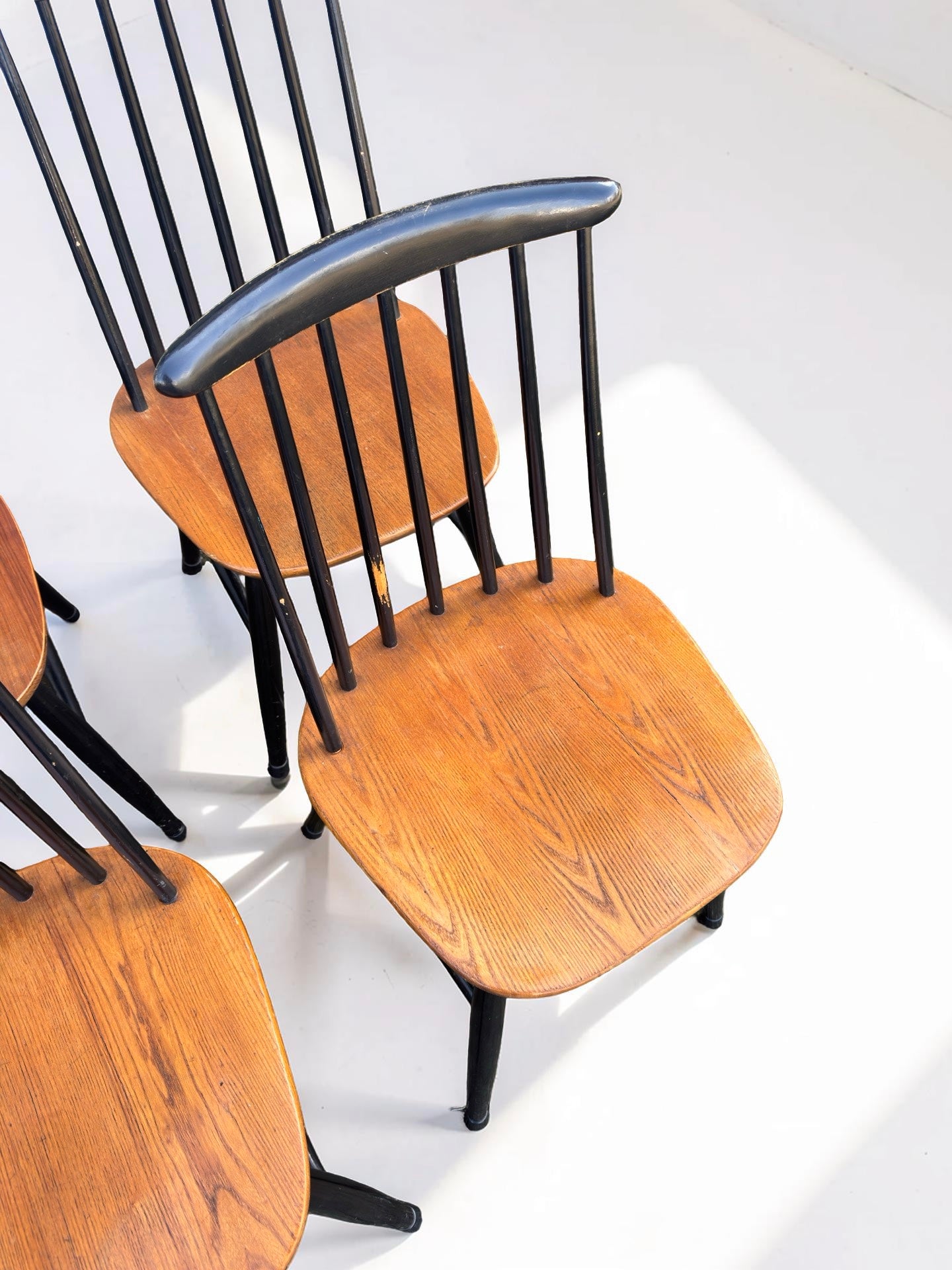 Vintage Fanett stoelen door Ilmari Tapiovaara, 1960s, set van 6