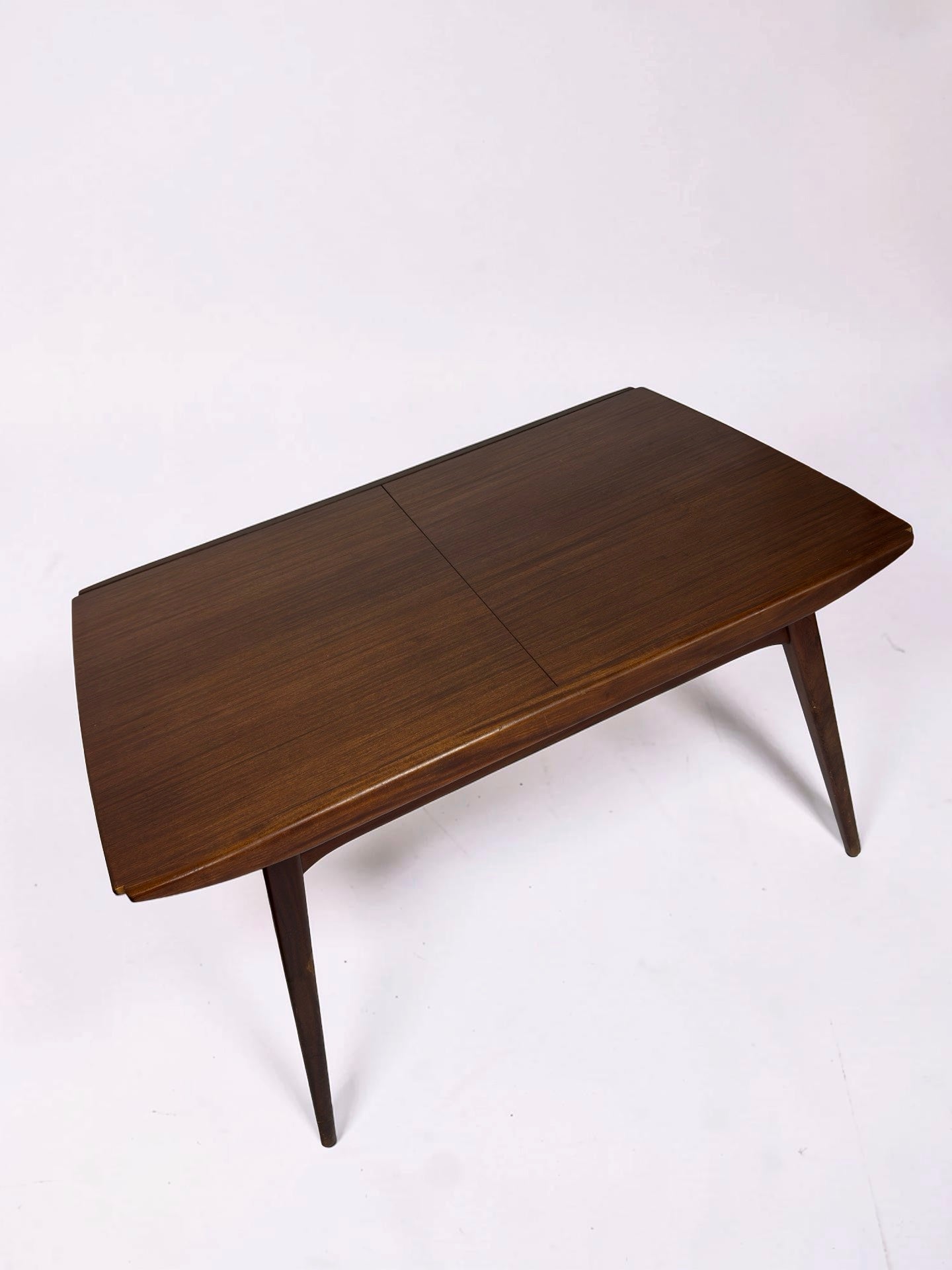 Verlengbare teak eetkamertafel van Topform, jaren 60