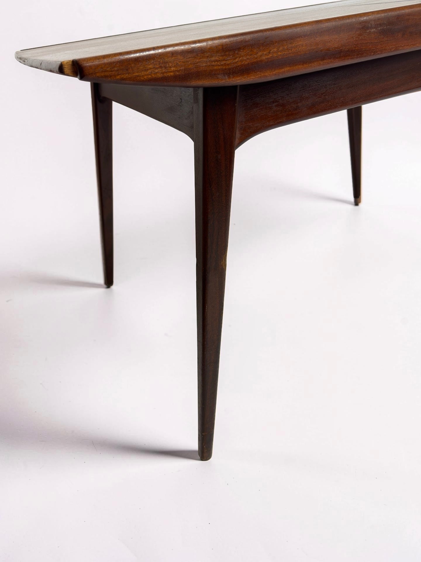 Verlengbare teak eetkamertafel van Topform, jaren 60